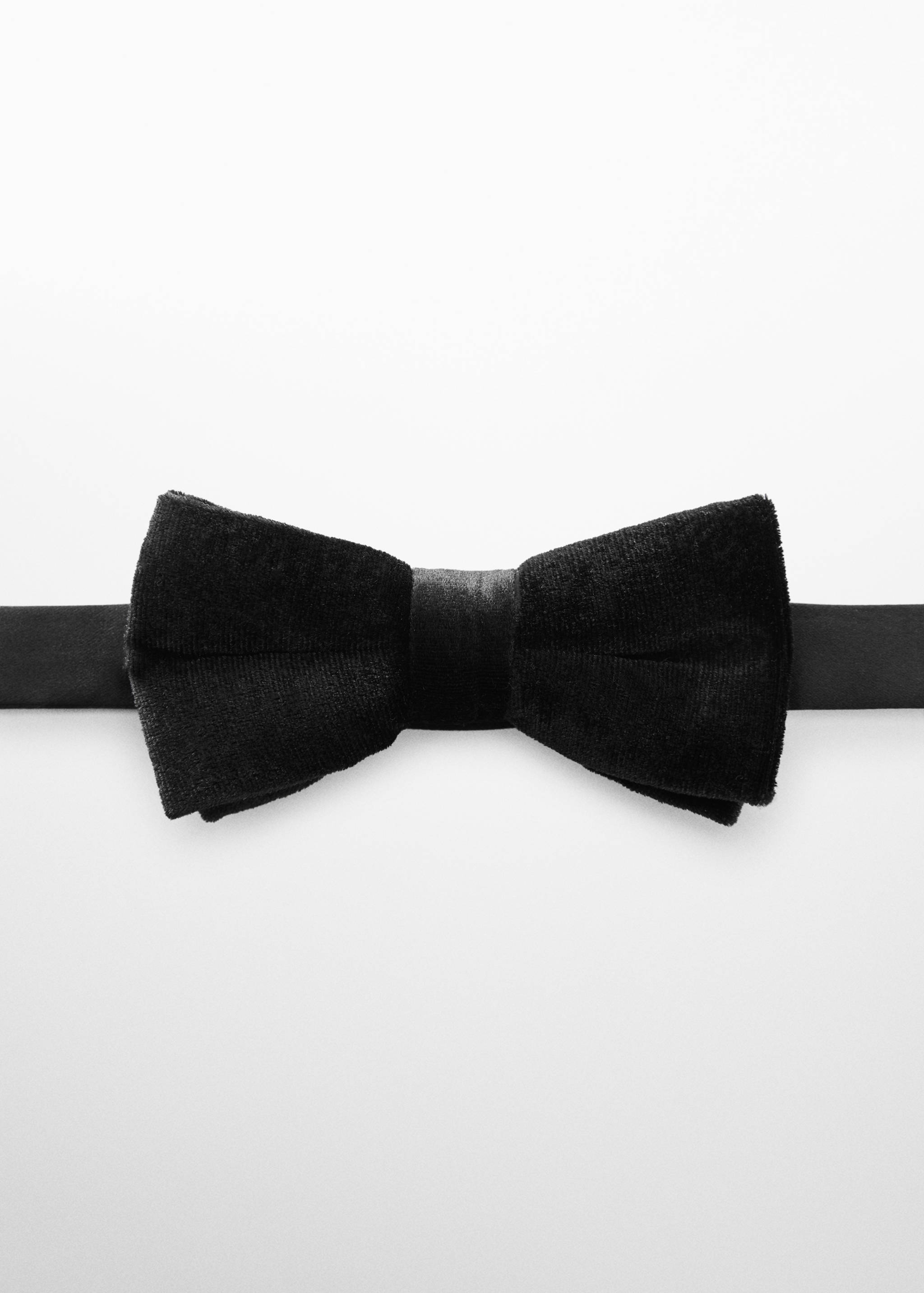 Velvet bow tie - Article without model