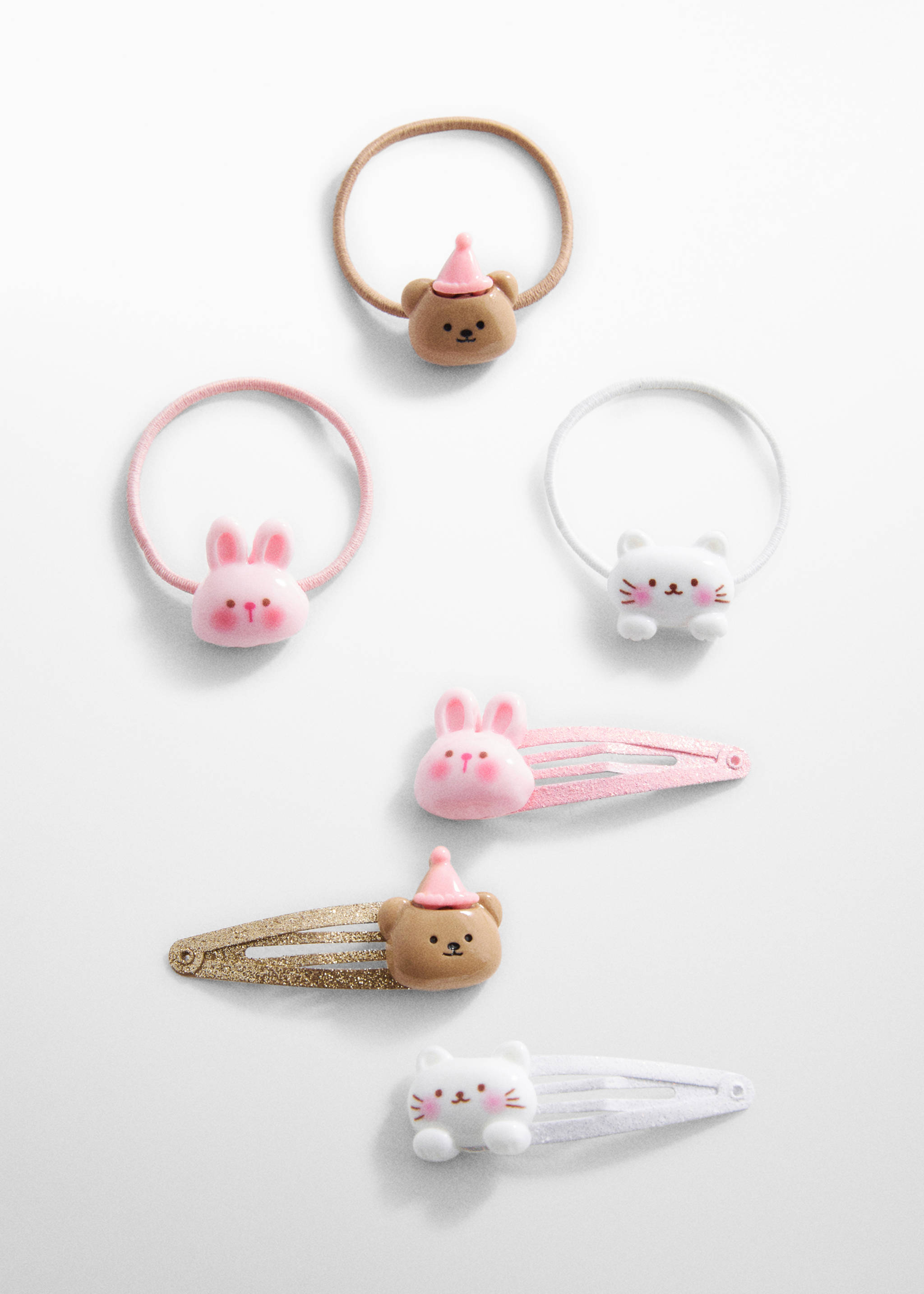 Sada gumiček a sponek - Zboží bez modelu