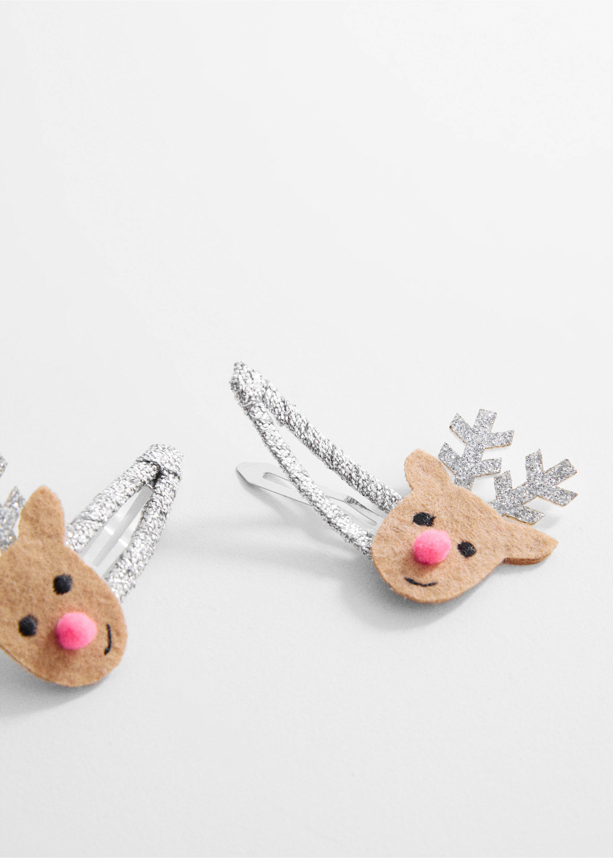 Pack Haarreif und -clips - Detail des Artikels 1, Silber. Ref: 67040303-00.