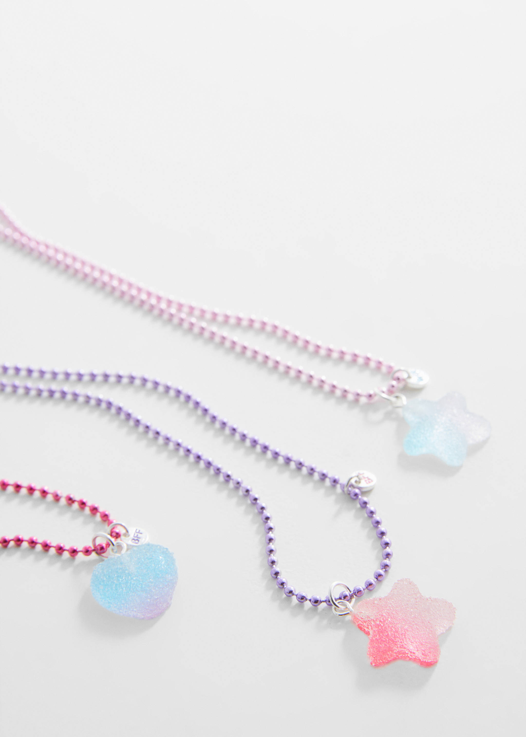 Souprava 3 náhrdelníků Best Friends - Náhled ve středové rovině