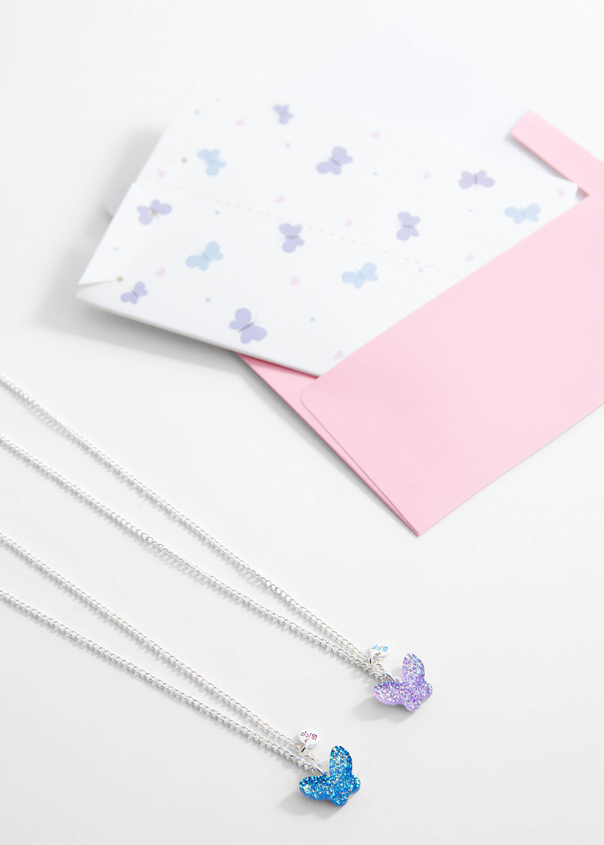 Souprava 2 náhrdelníků Best Friends - Náhled ve středové rovině