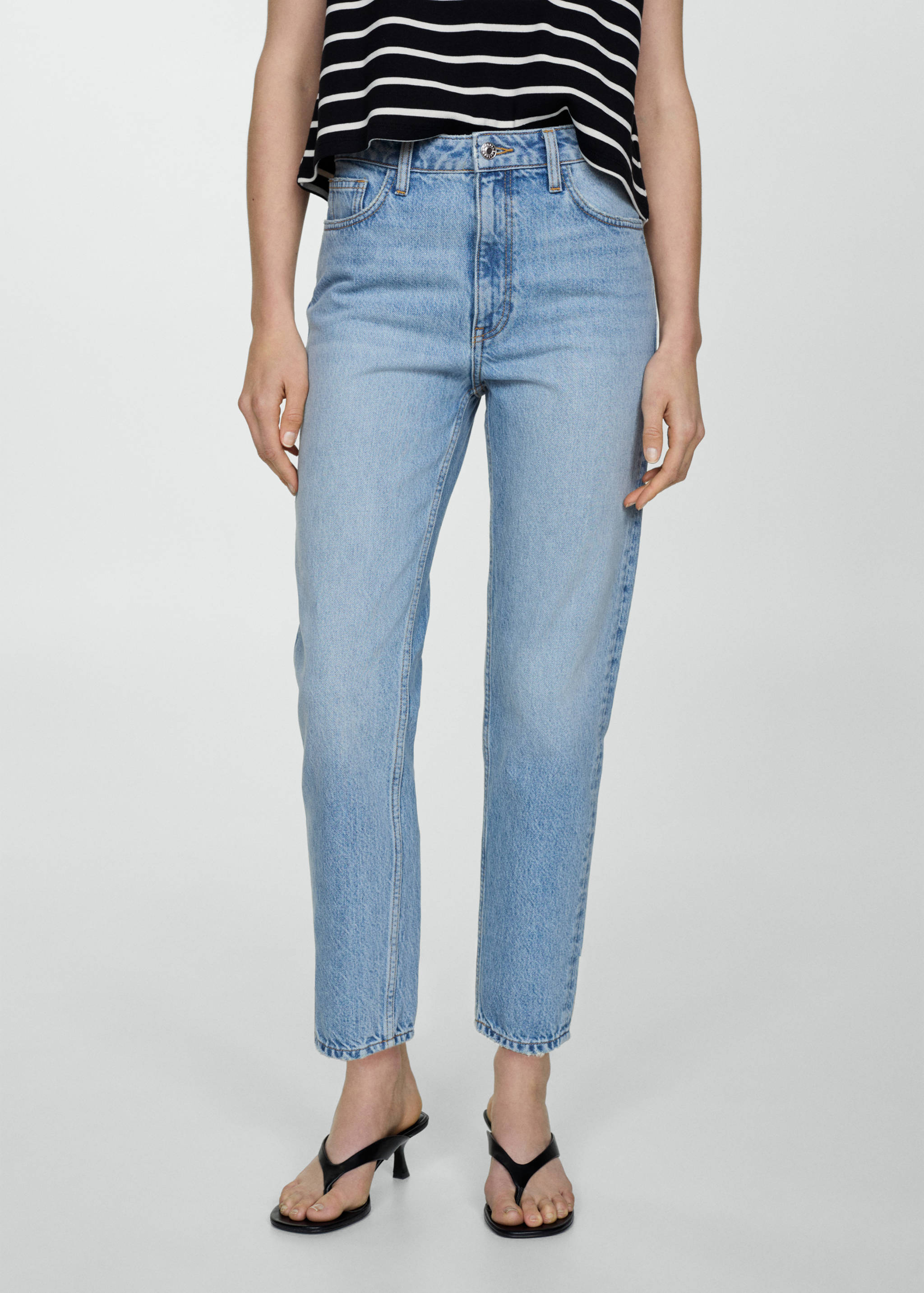 Mom2000 high-rise jeans - Medium plane