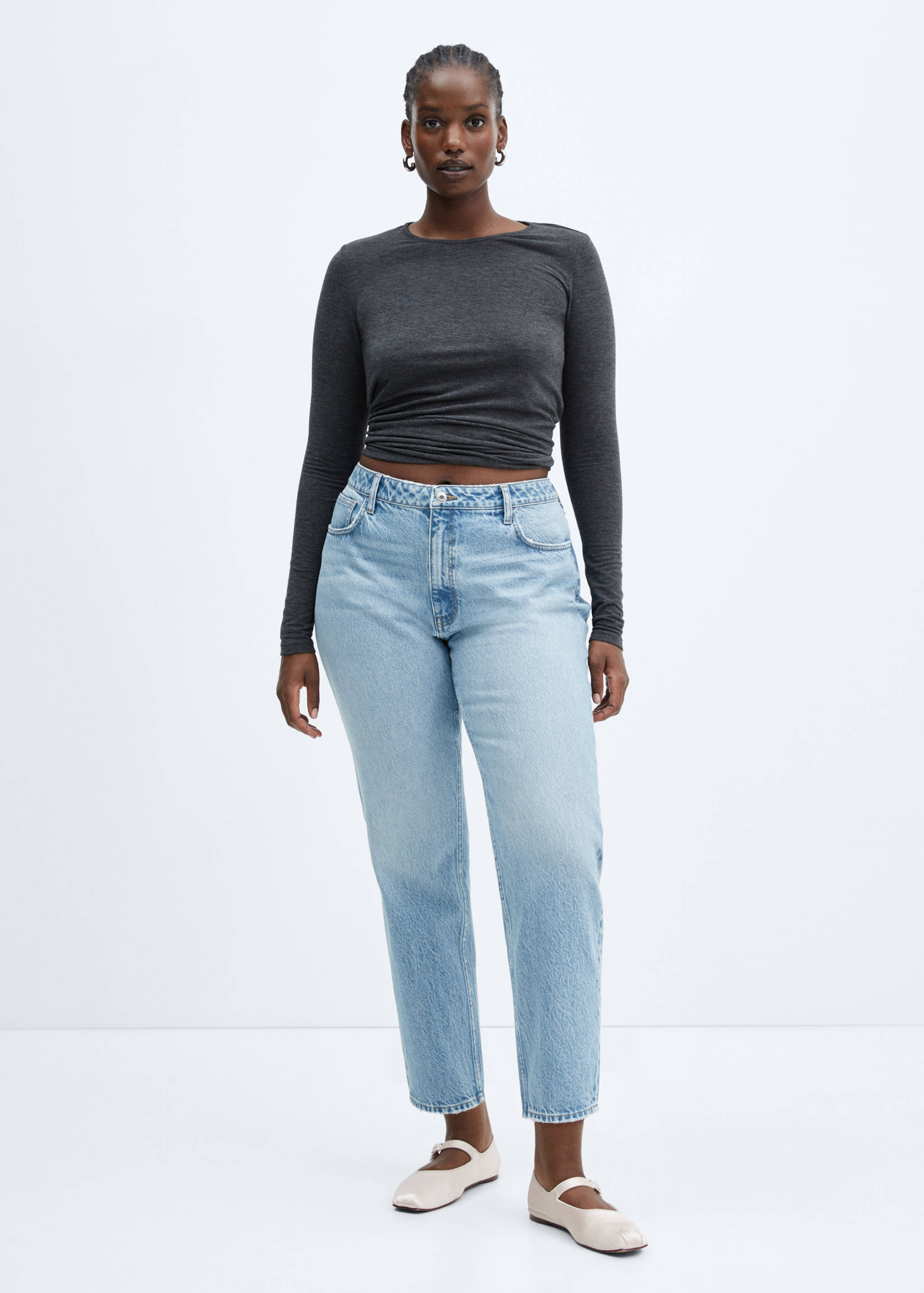 Mom2000 high-rise jeans - Details of the article 3