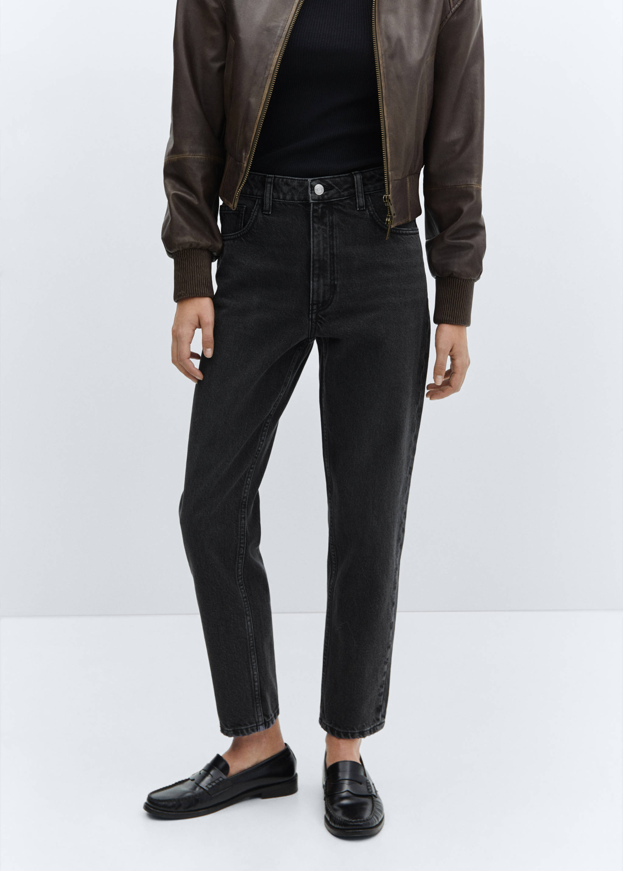 Mom2000 high-rise jeans - Medium plane