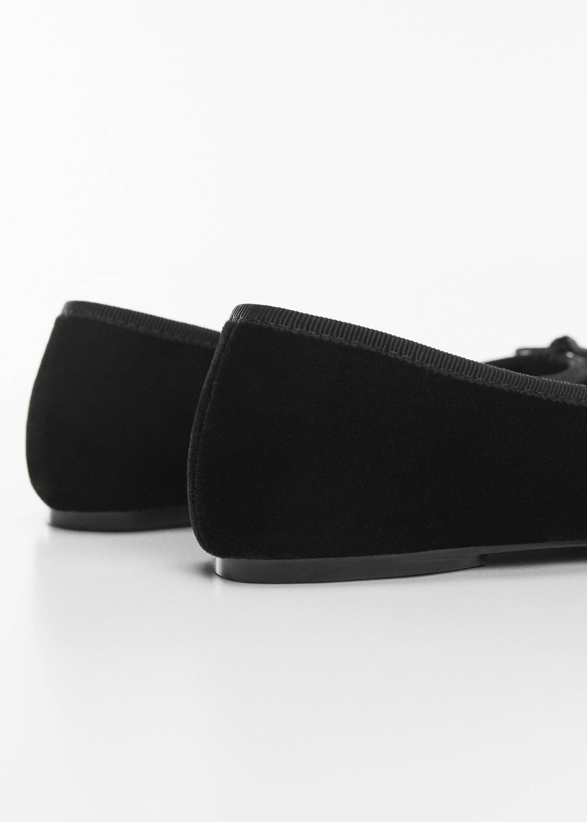 Ballet flats with velvet bow - Details of the article 1