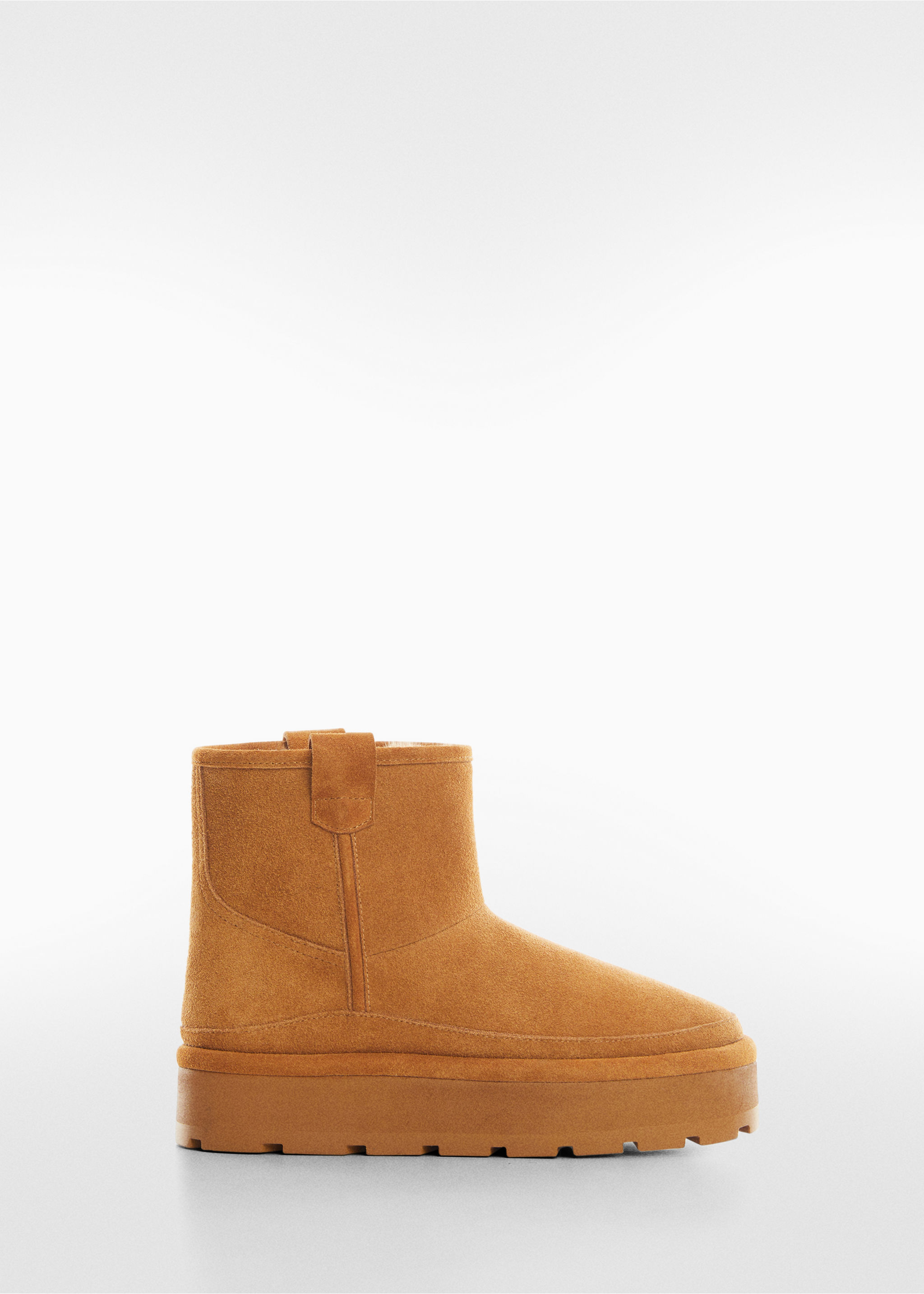 Ankle boots with leather-effect lining - Article without model