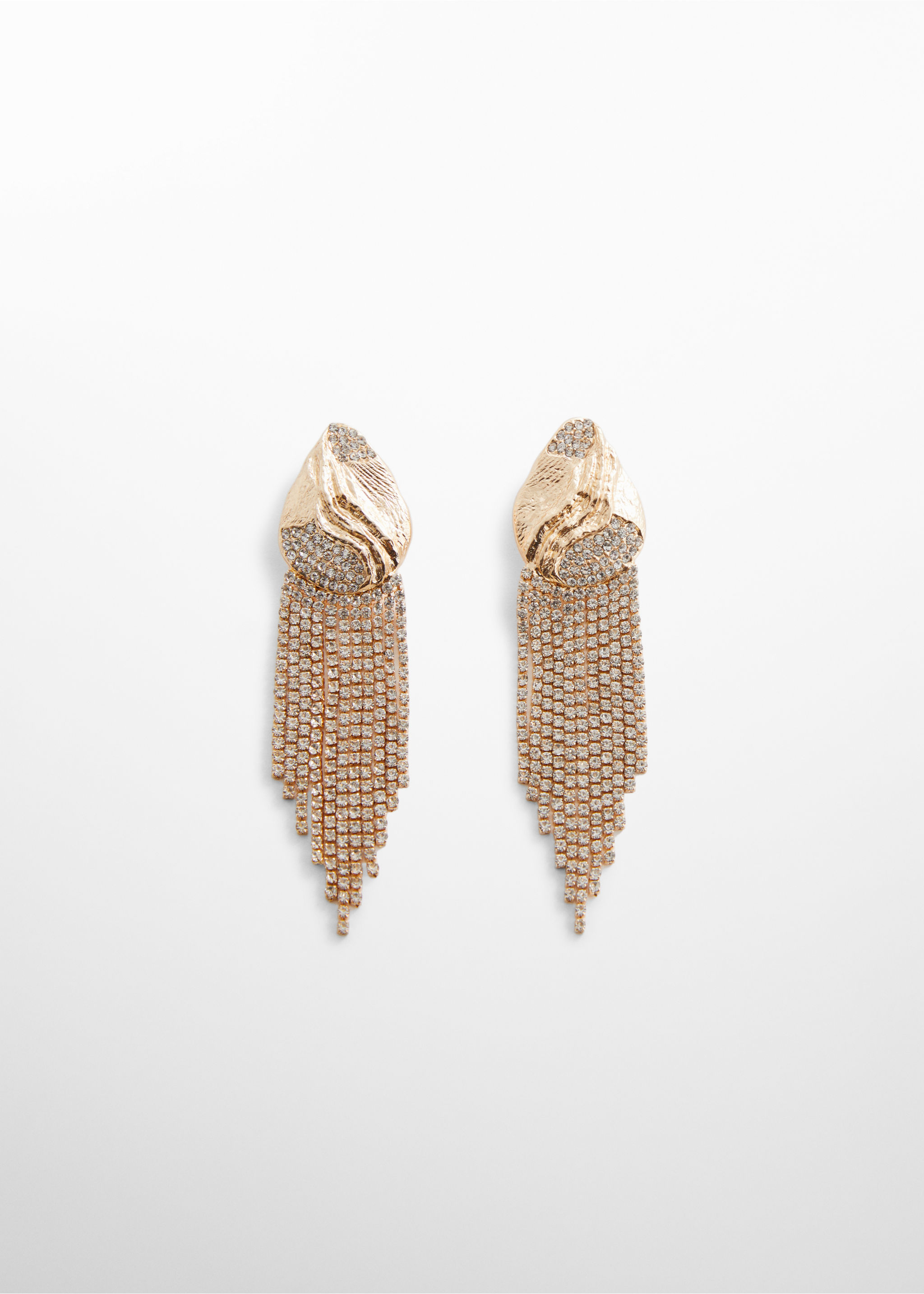 Crystal waterfall earrings - Article without model