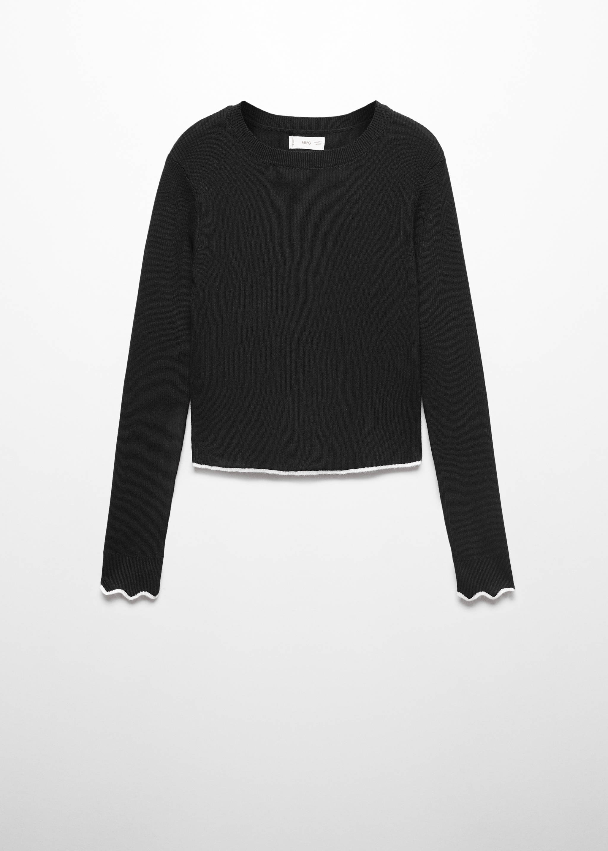 Jersei canalé contrast - Article sense model