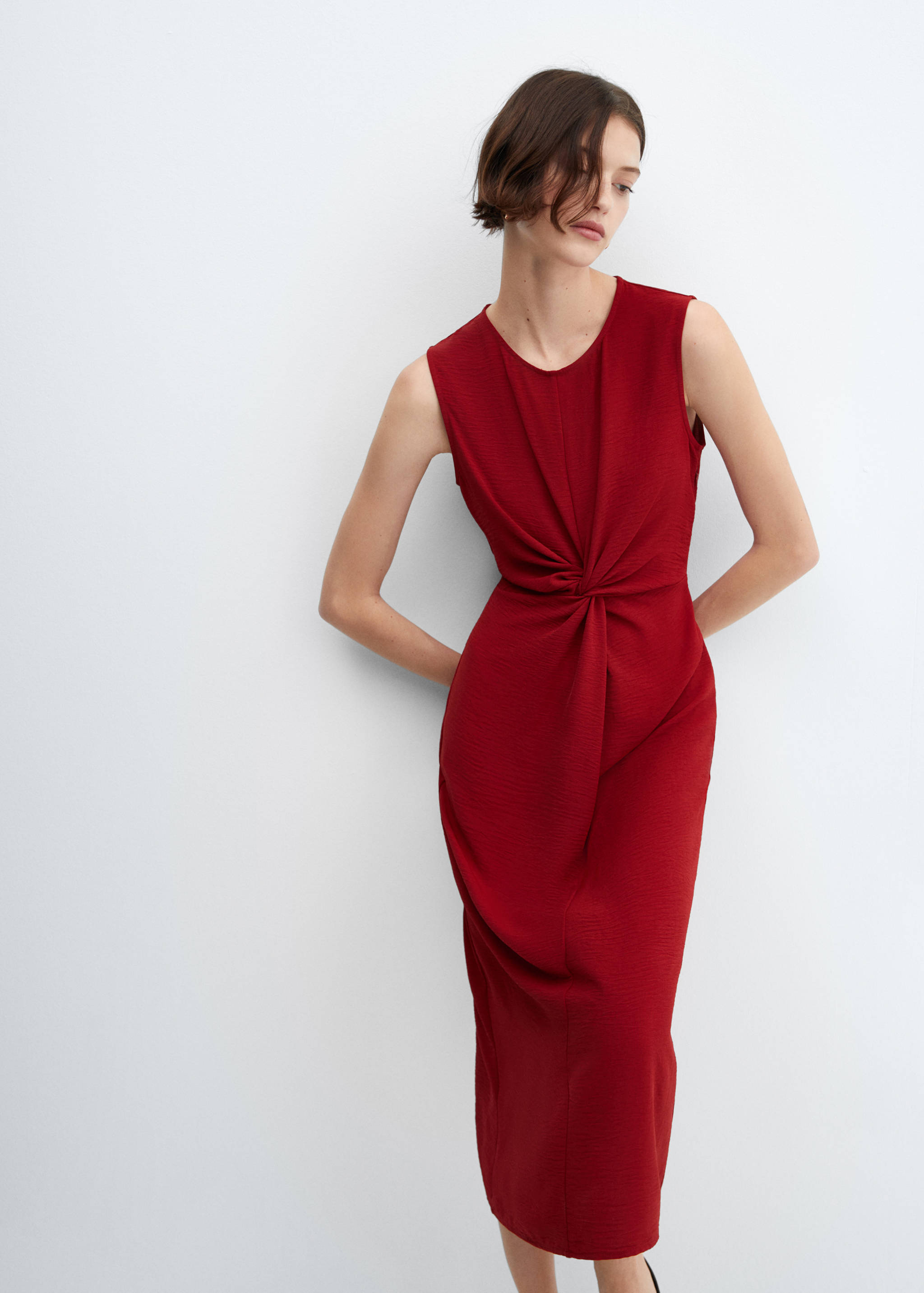 Knot detail dress - Details of the article 2