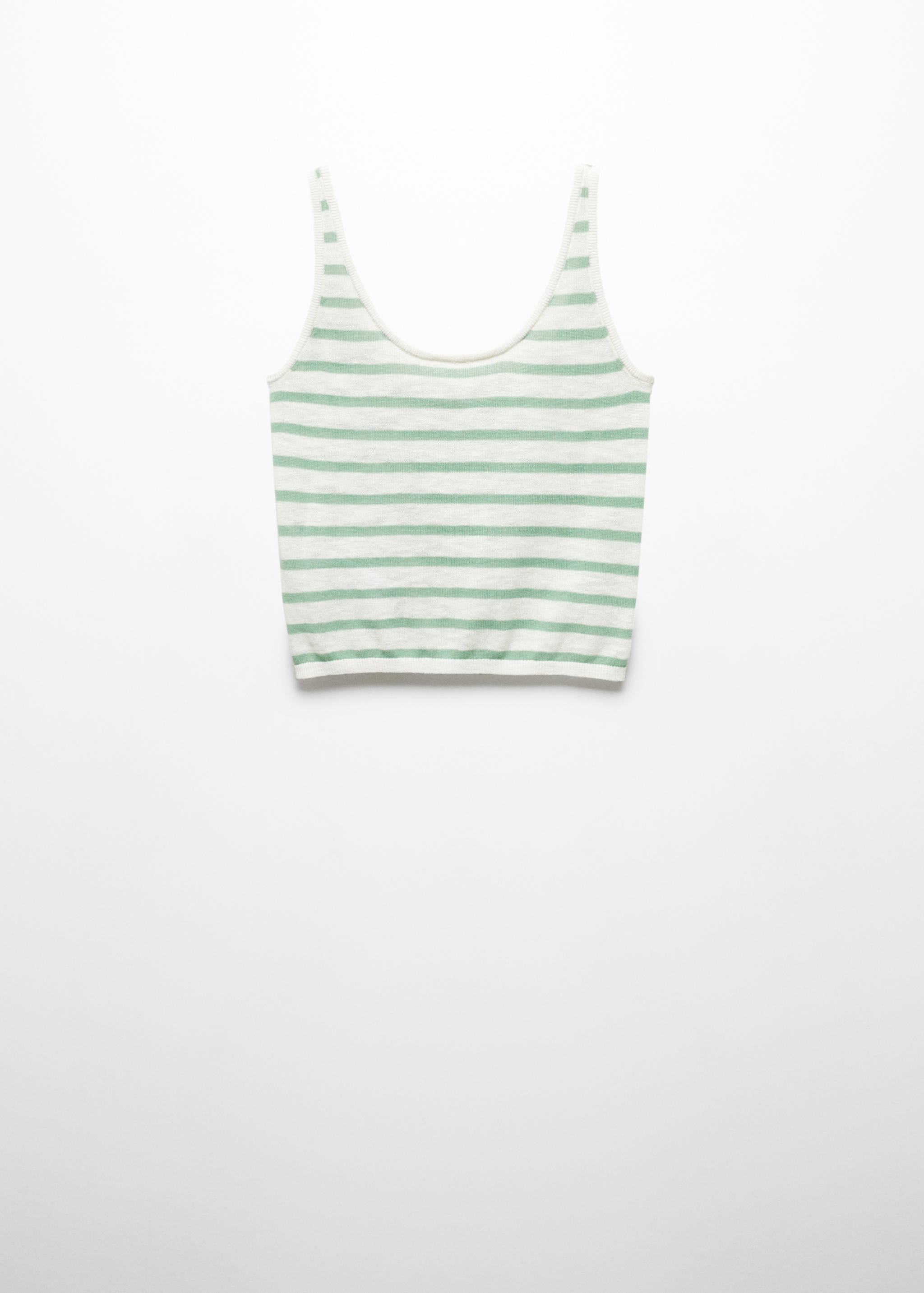 Gestreiftes Jersey-Top - Artikel ohne Model