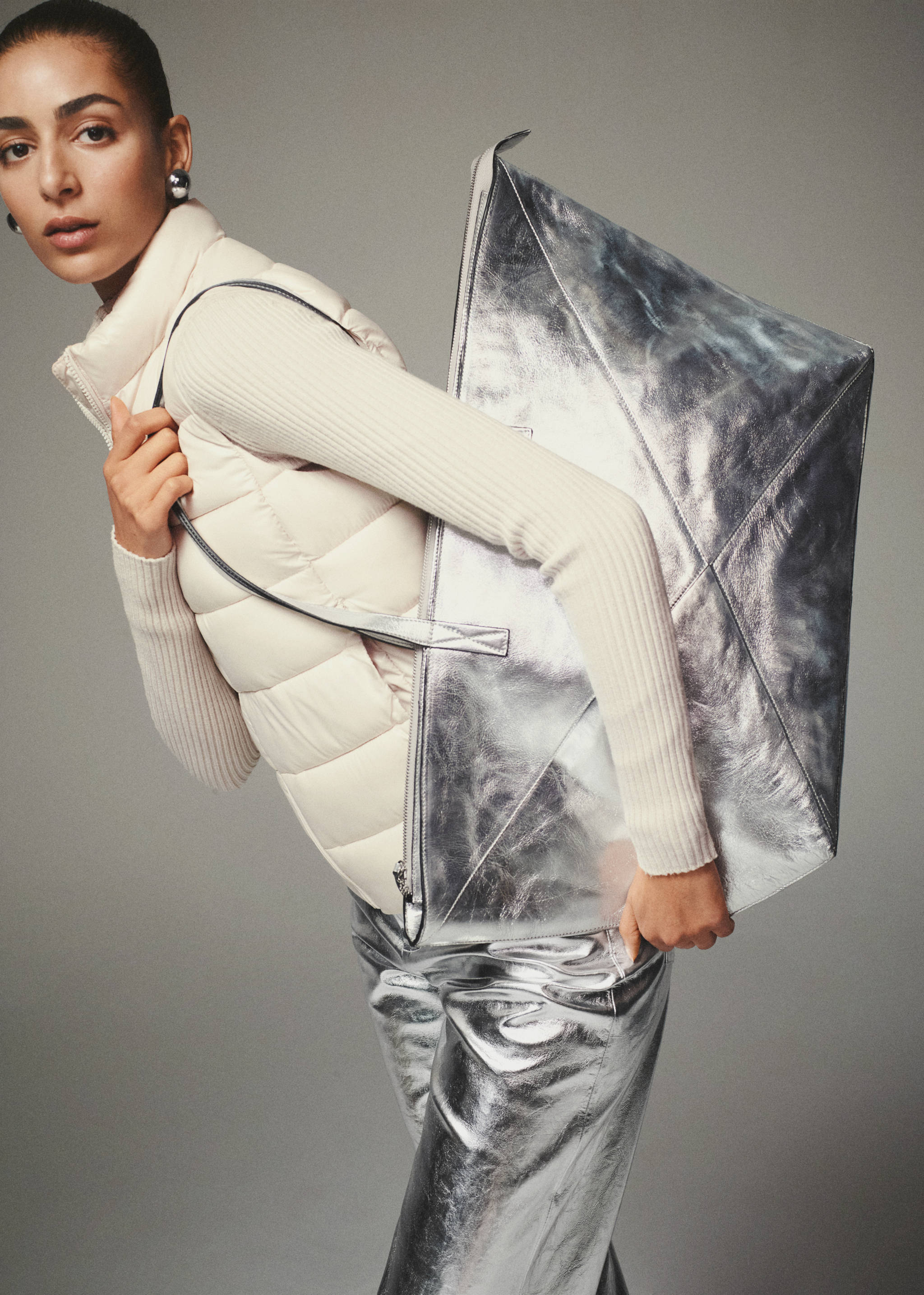 Leather shopper bag - Details of the article 9