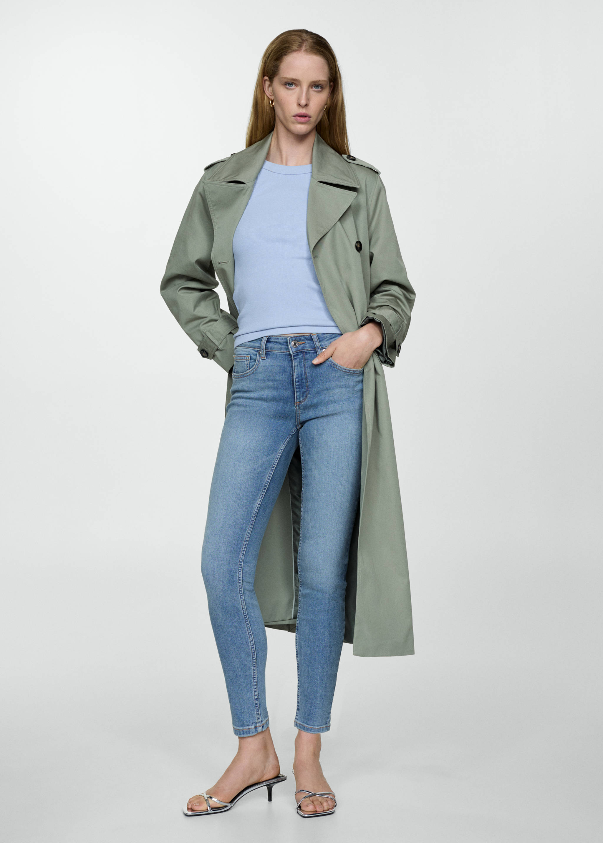 Skinny push-up jeans - General plane