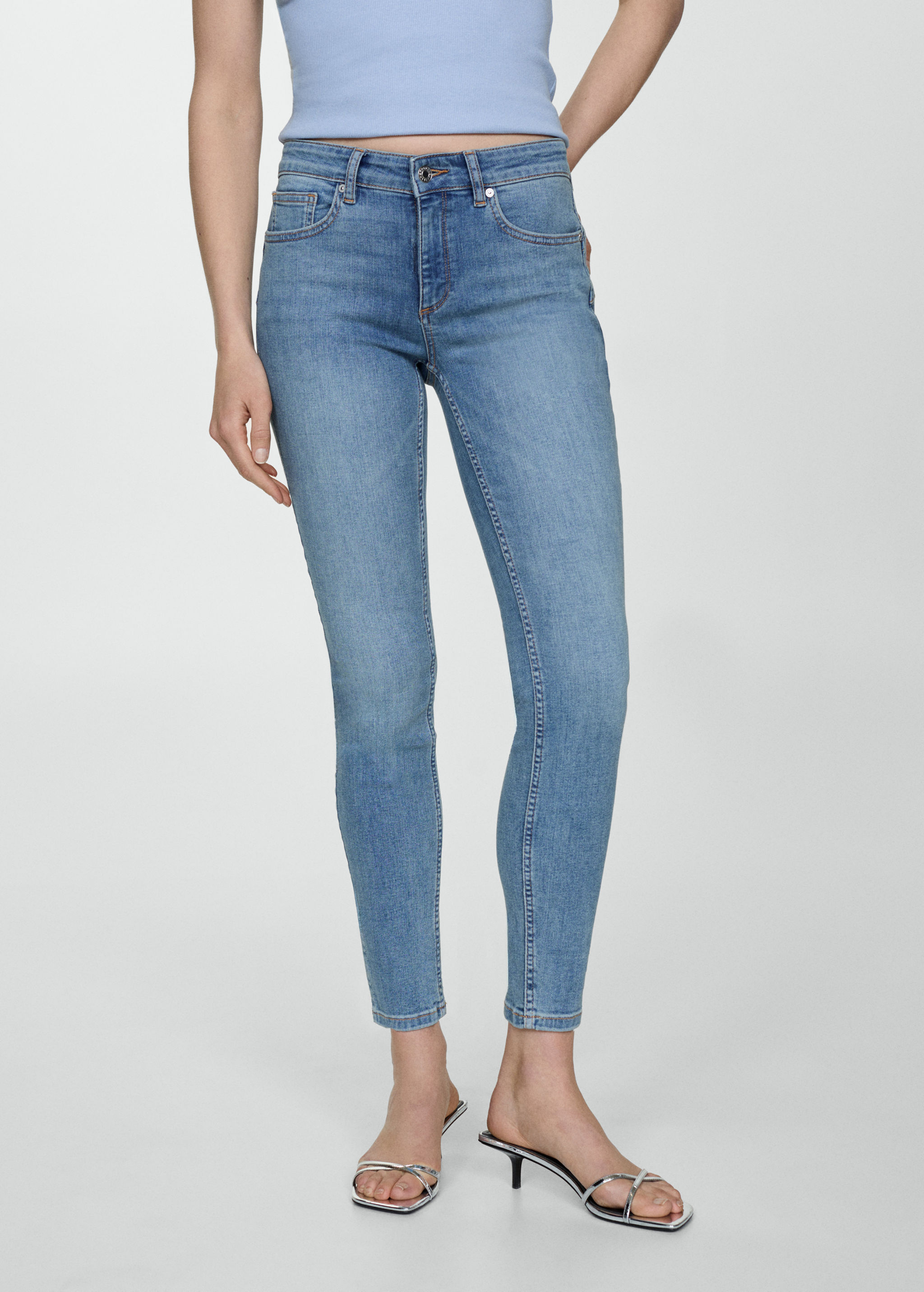 Push-up Skinny Jeans - Mittlere Ansicht