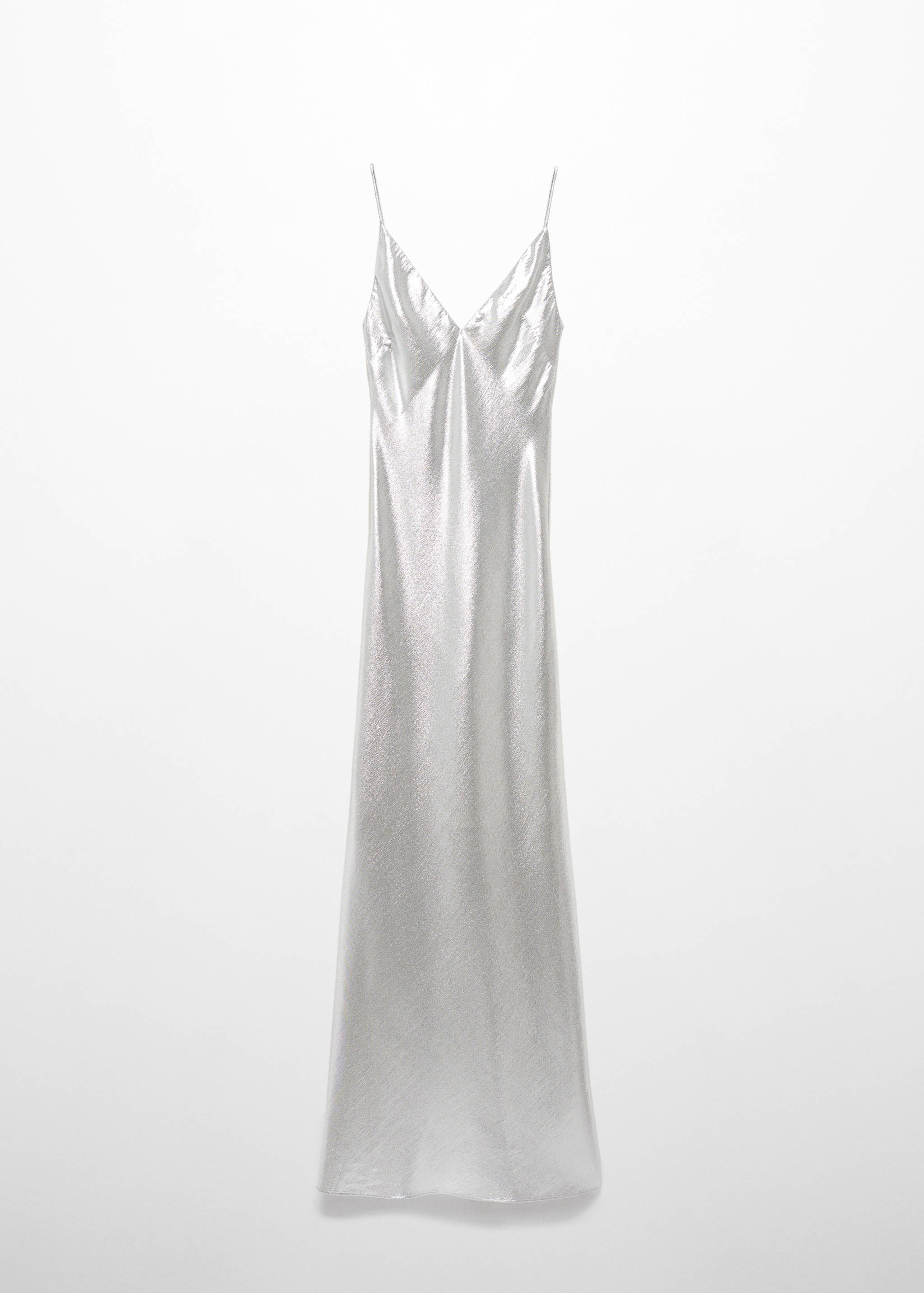 Robe longue métallisée - Article sans modèle