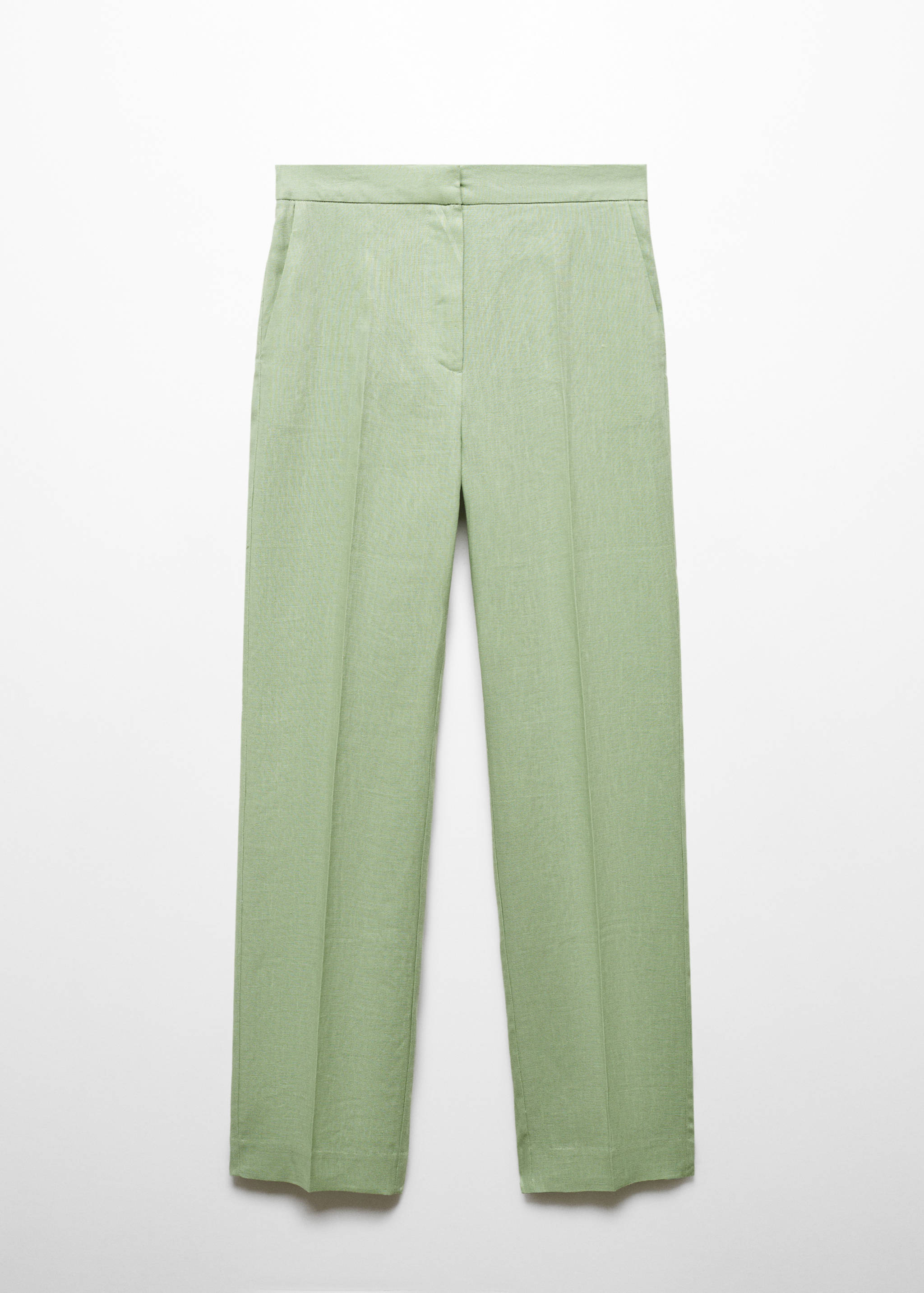 Pantalón 100% lino recto - Artículo sin modelo