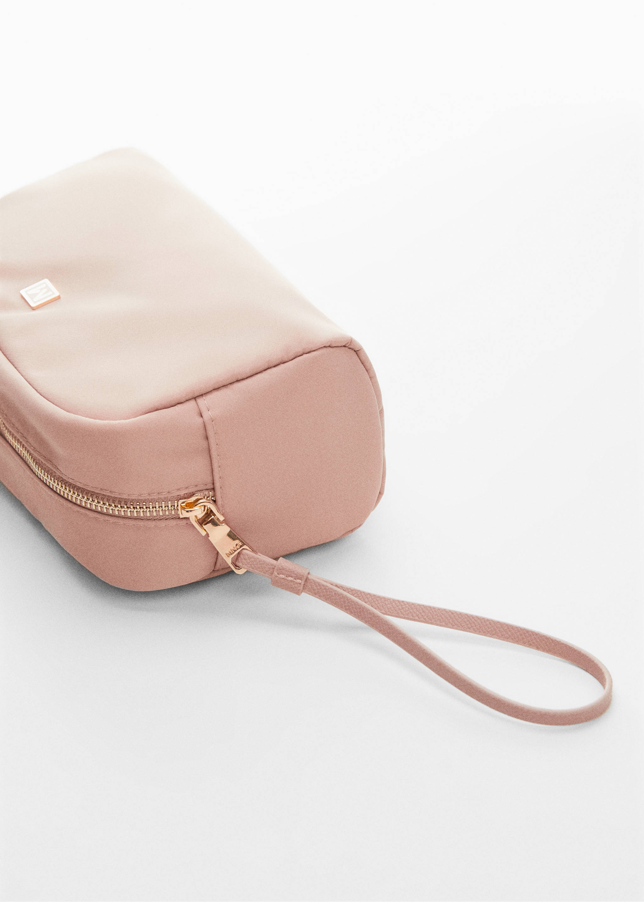 Zipped toiletry bag with logo - Details of the article 1