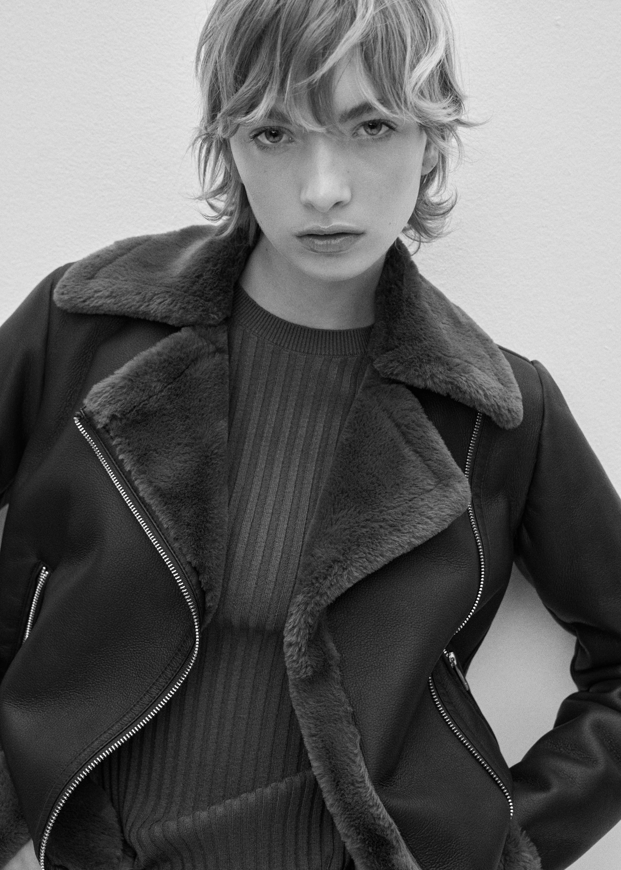 Jaqueta doble faç efecte pell - Detall de l'article 6