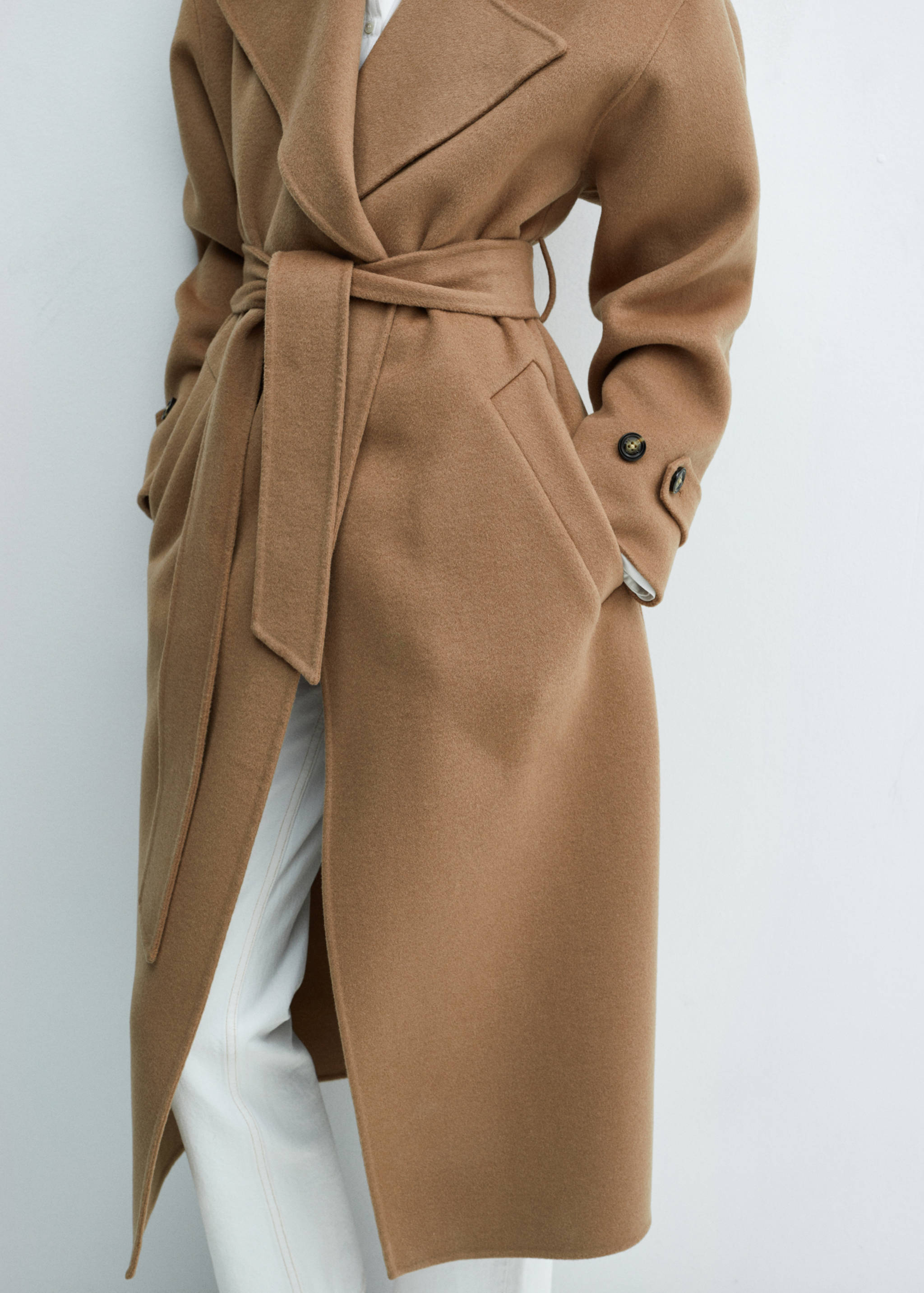 Abrigo lana cinturón - Detalle del artículo 6