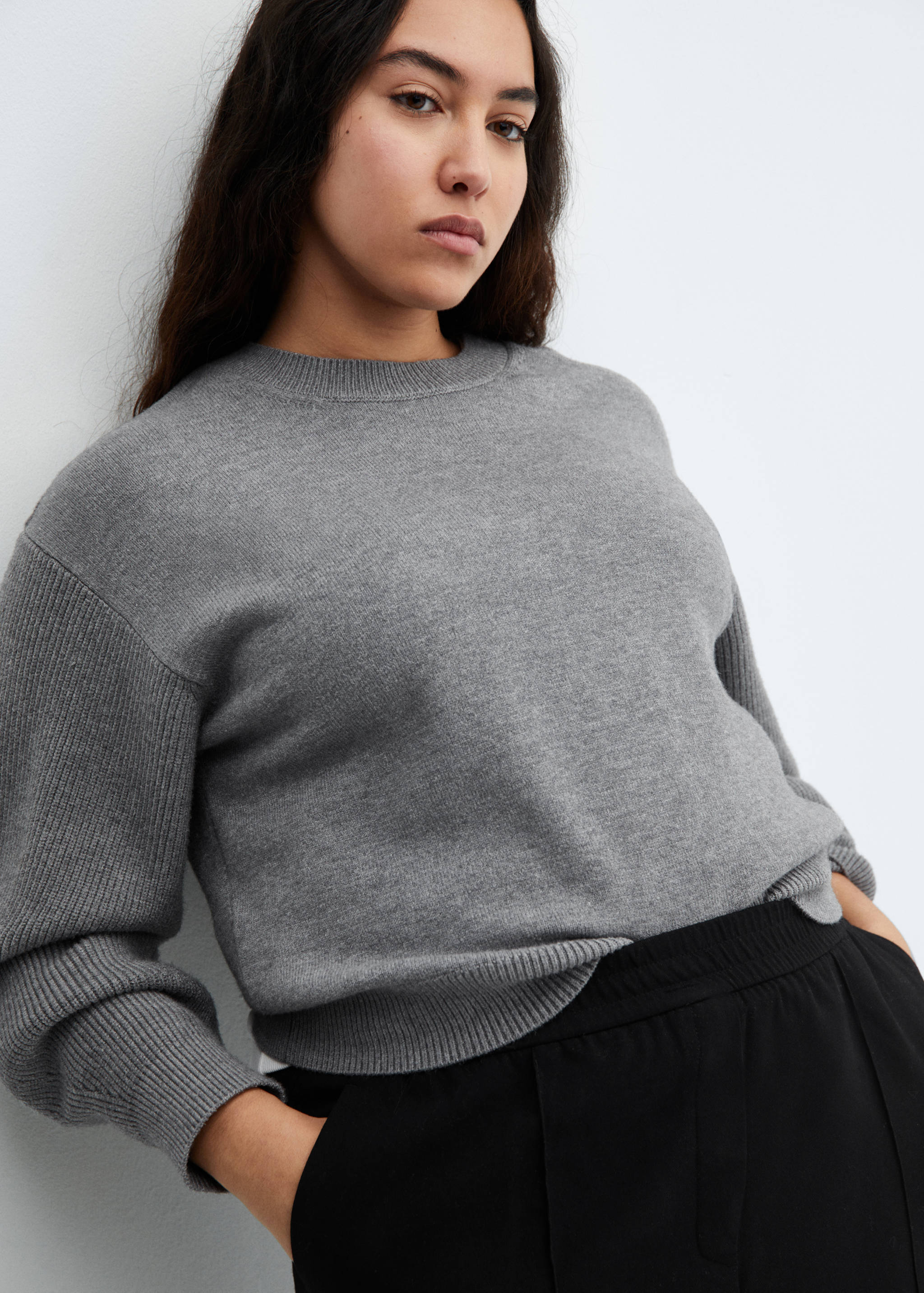 Pantalón recto cintura elástica - Detalle del artículo 4