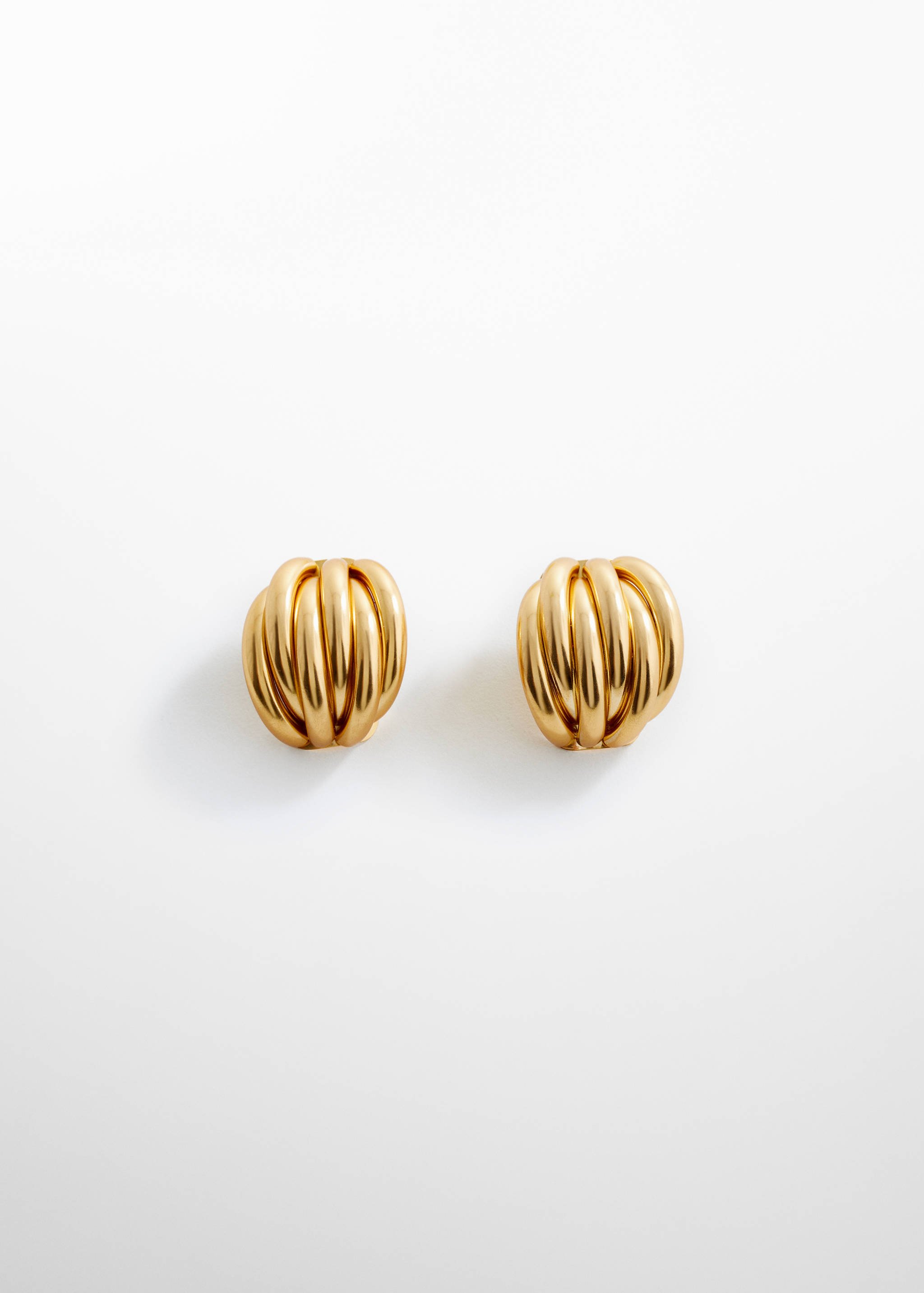 Boucles d'oreilles entrelacées - Article sans modèle