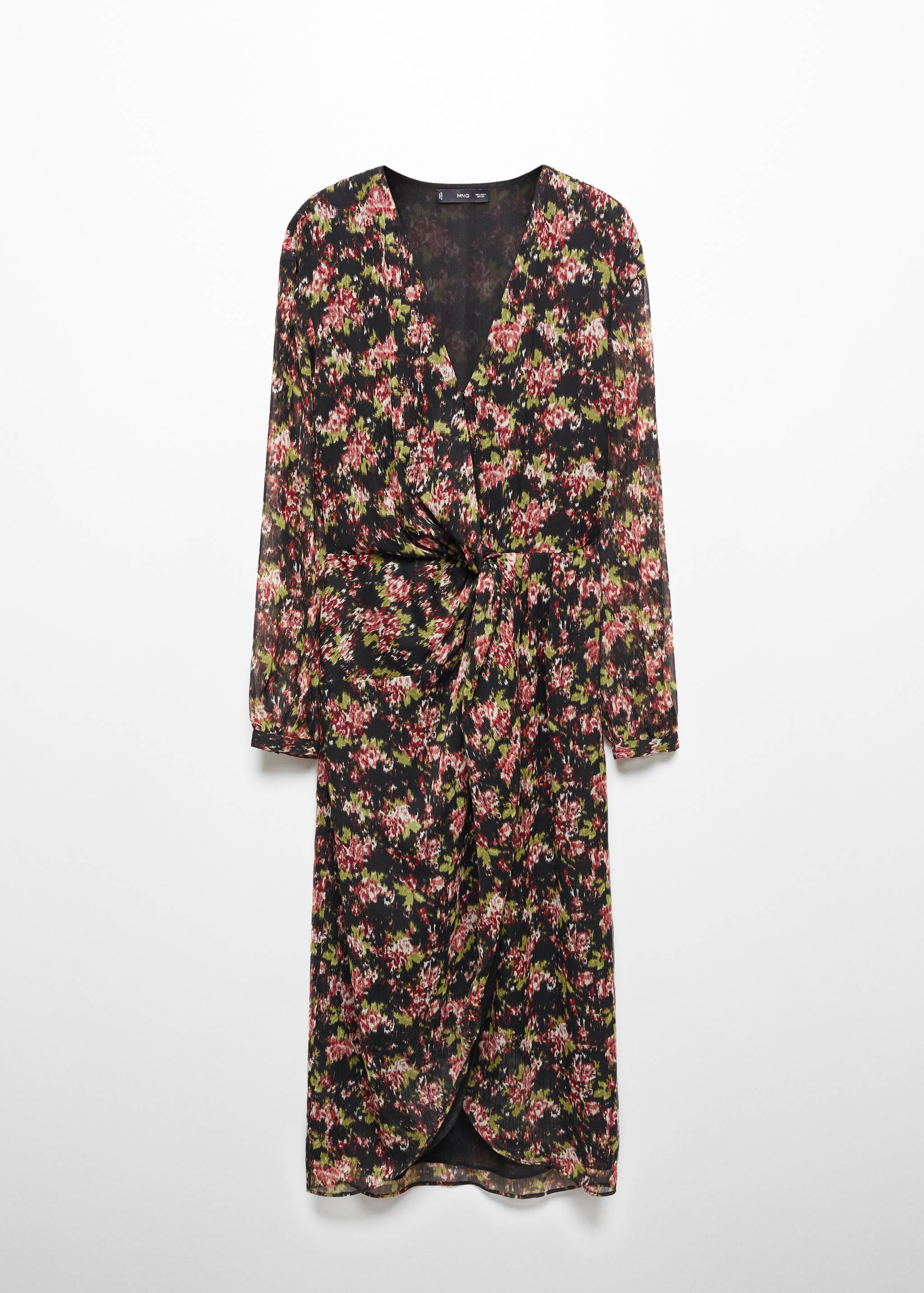 Vestido estampado nudo - Artículo sin modelo