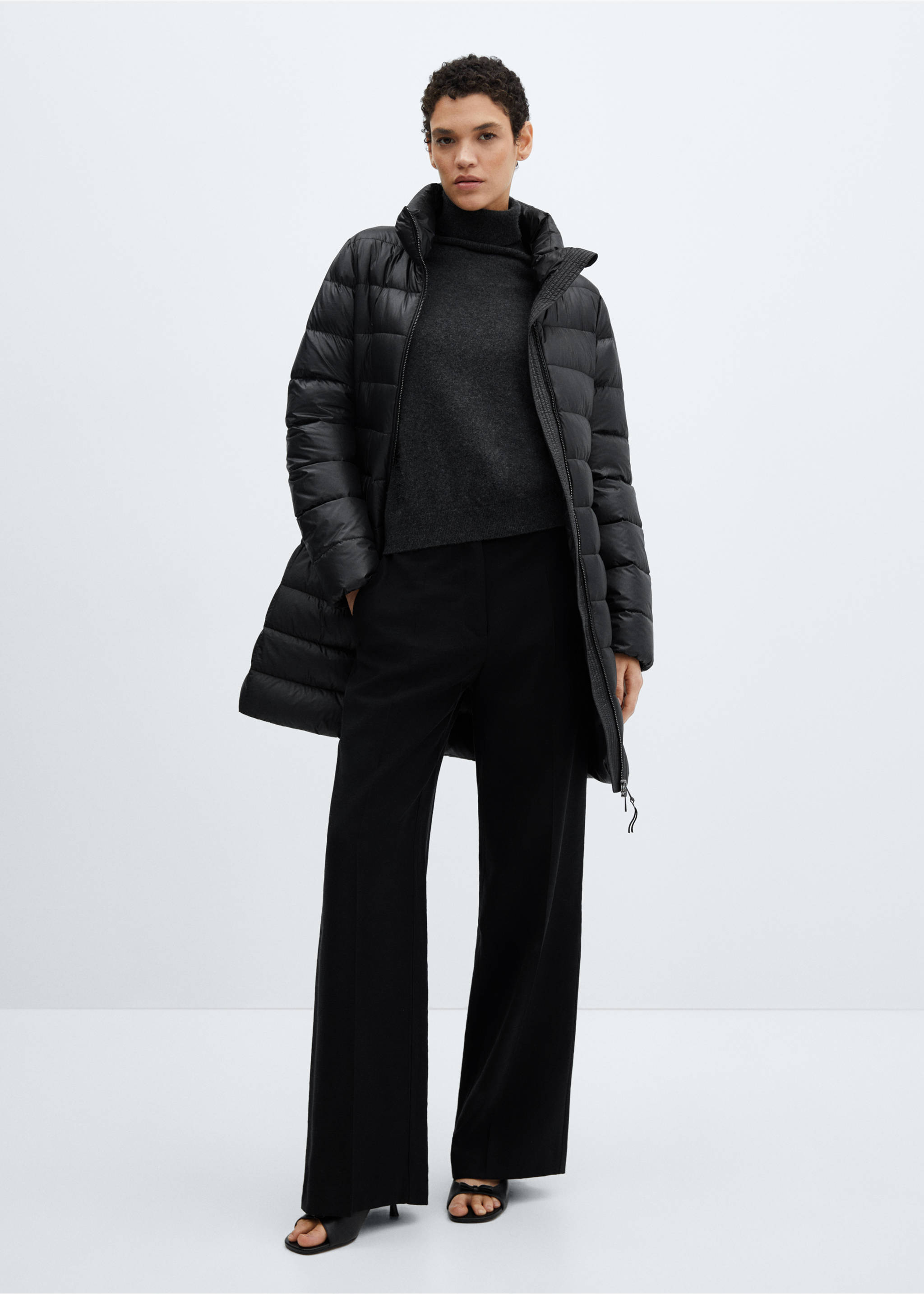 Wasserabweisender Anorak - Allgemeine Ansicht, Schwarz. Ref: 67040465-00.