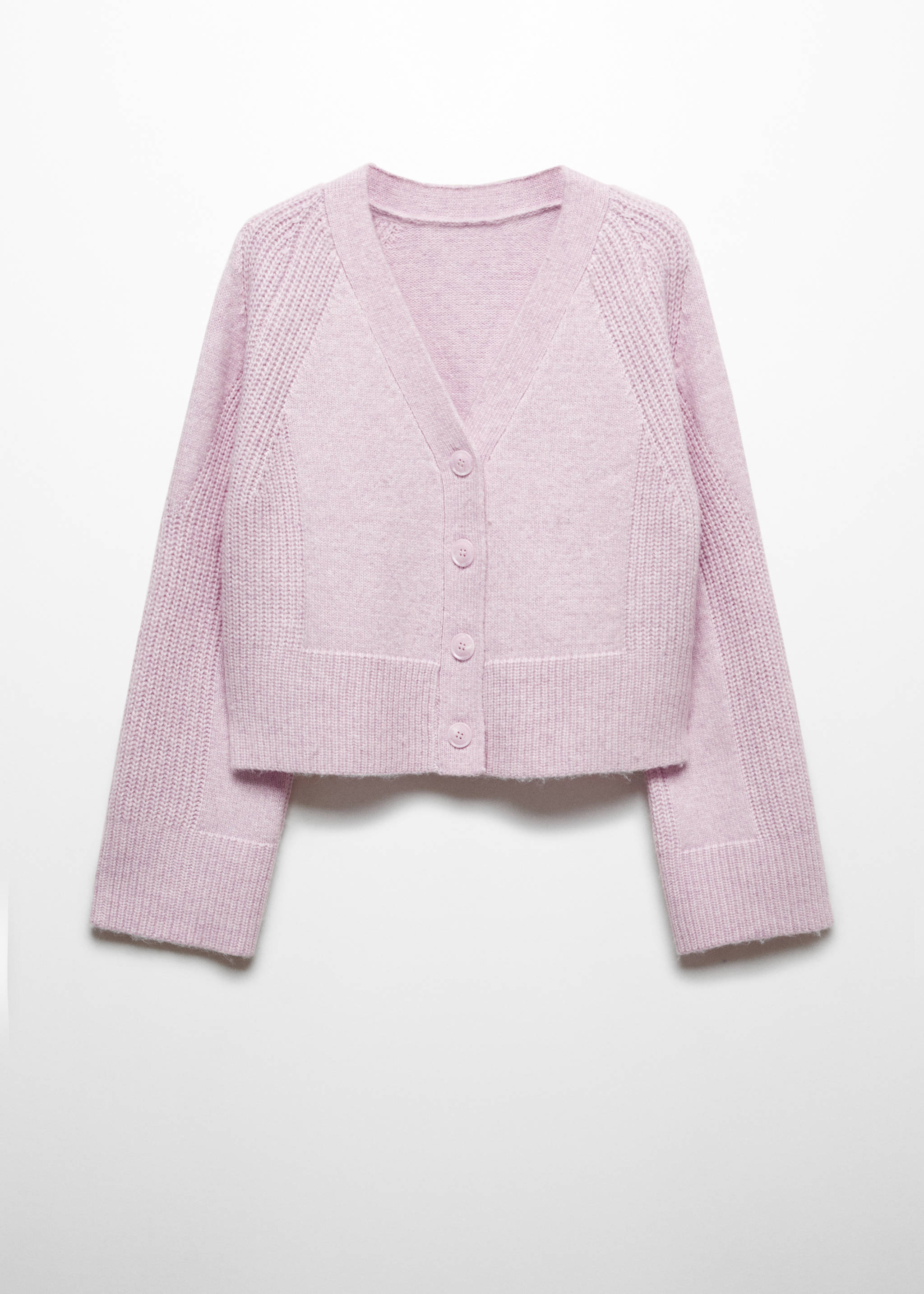 V-neck knitted cardigan - Article without model