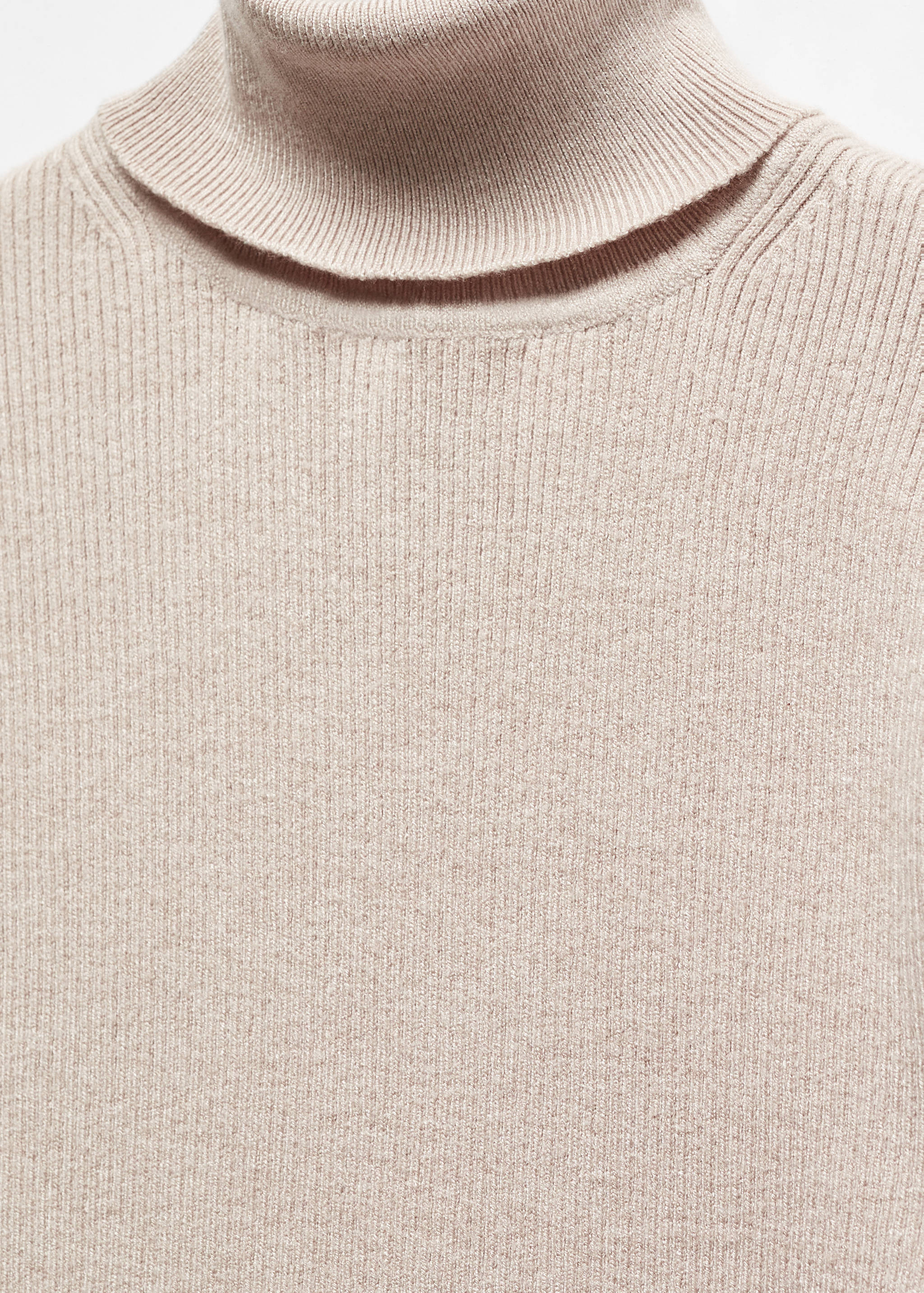 Cable-knit turtleneck sweater - Details of the article 8
