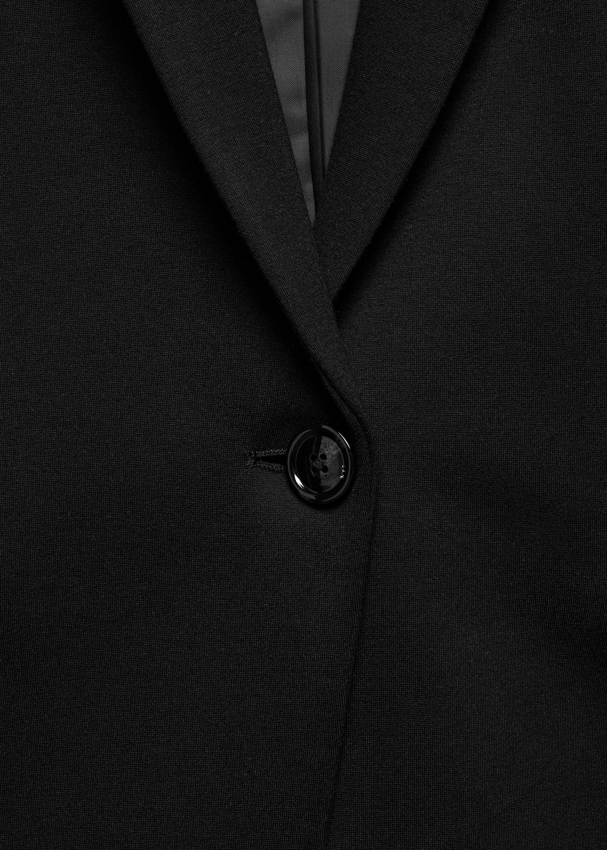 Blazer entallada punto roma - Detalle del artículo 8