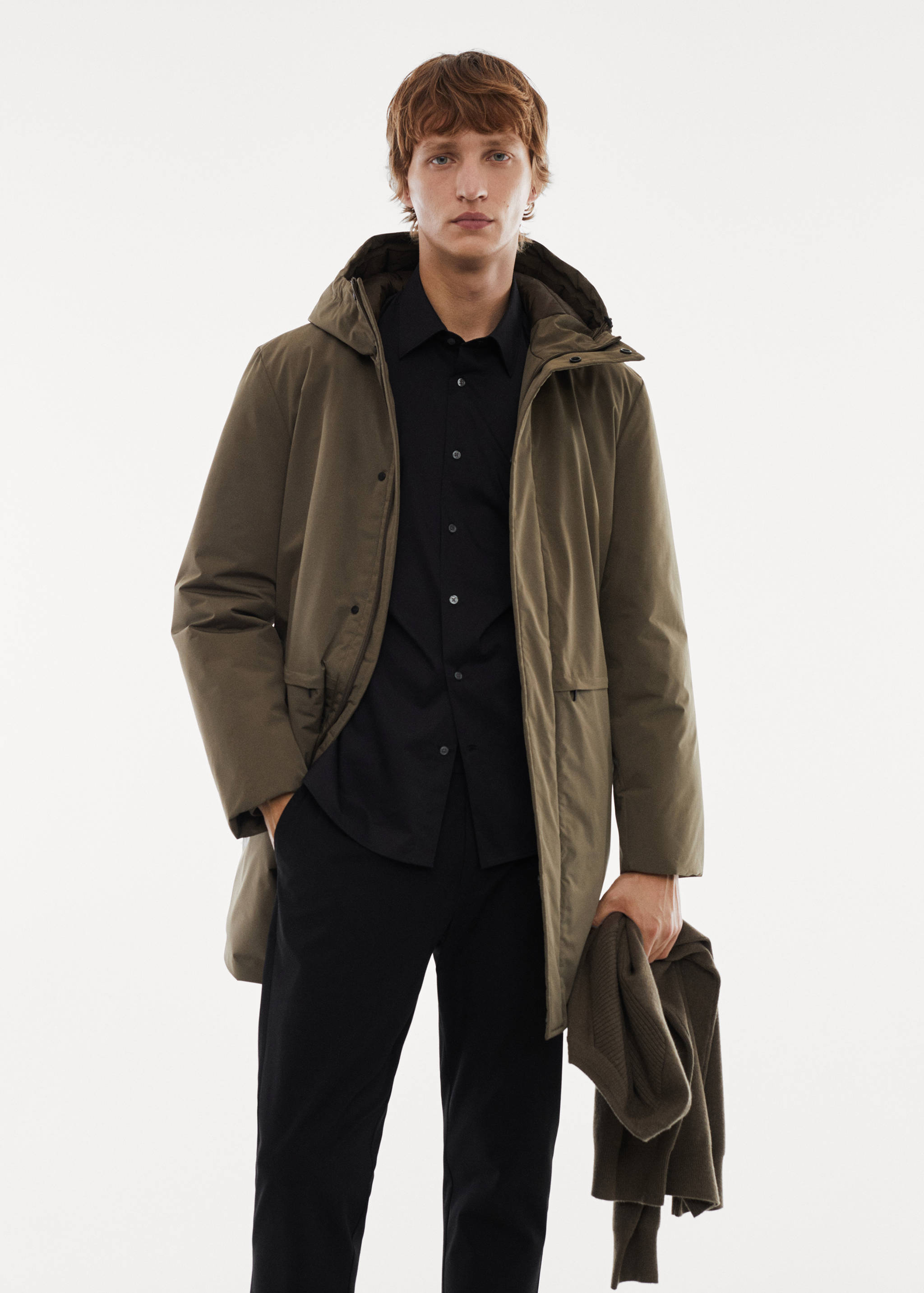 SOFEELATE® padded parka with hood - Details of the article 2