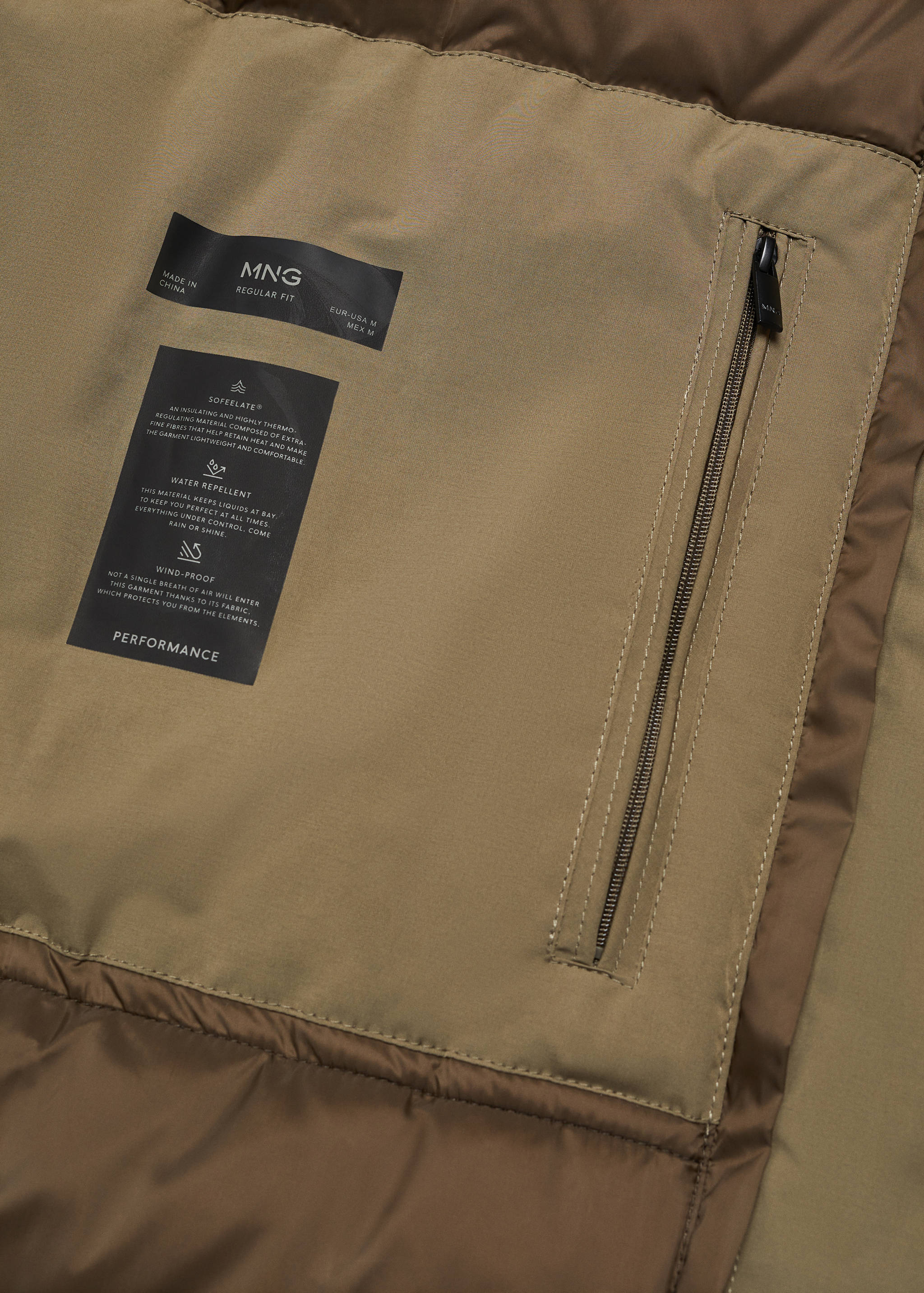 SOFEELATE® padded parka with hood - Details of the article 0