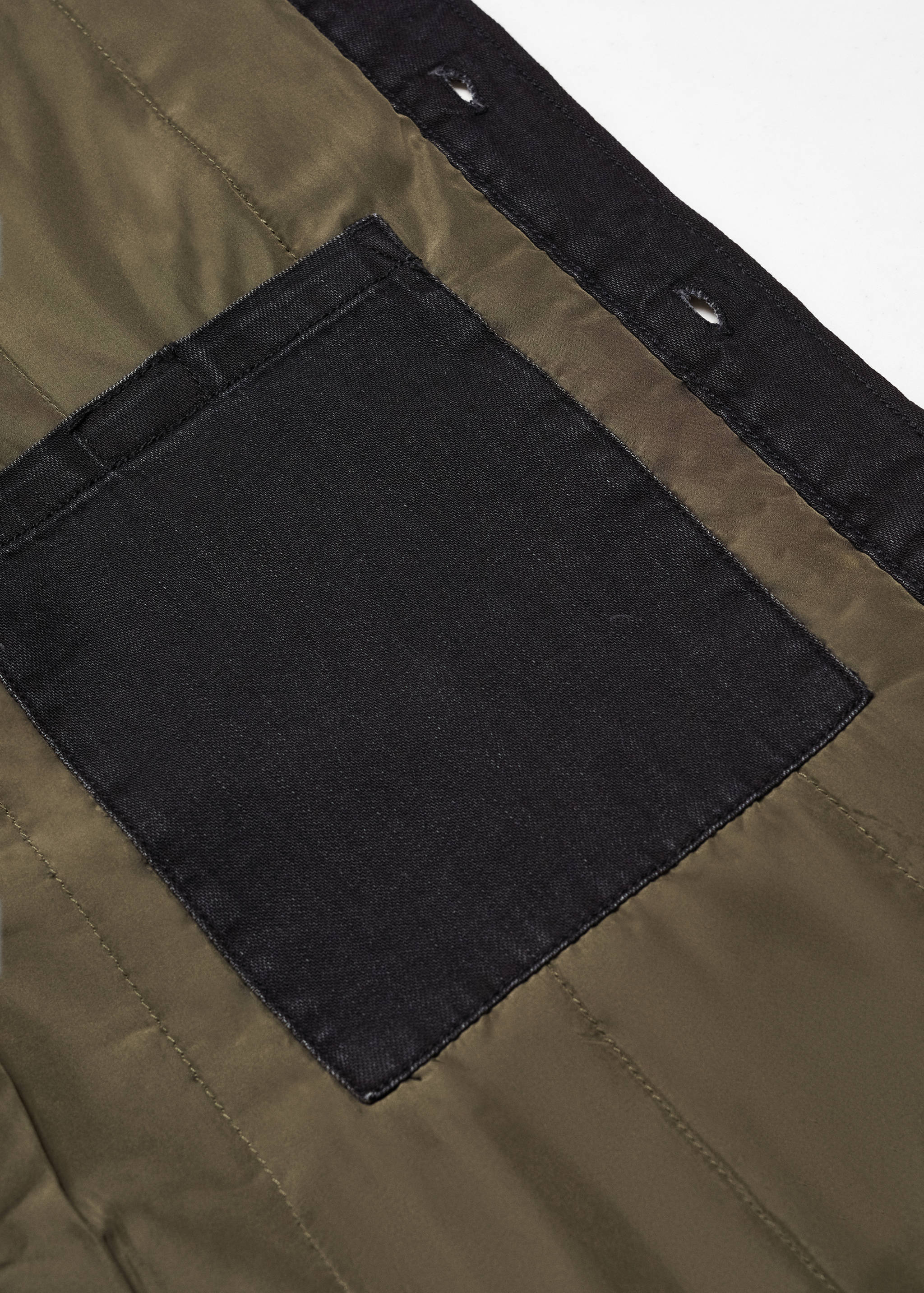 Sobrecamisa de ganga acolchoada - Pormenor do artigo 8