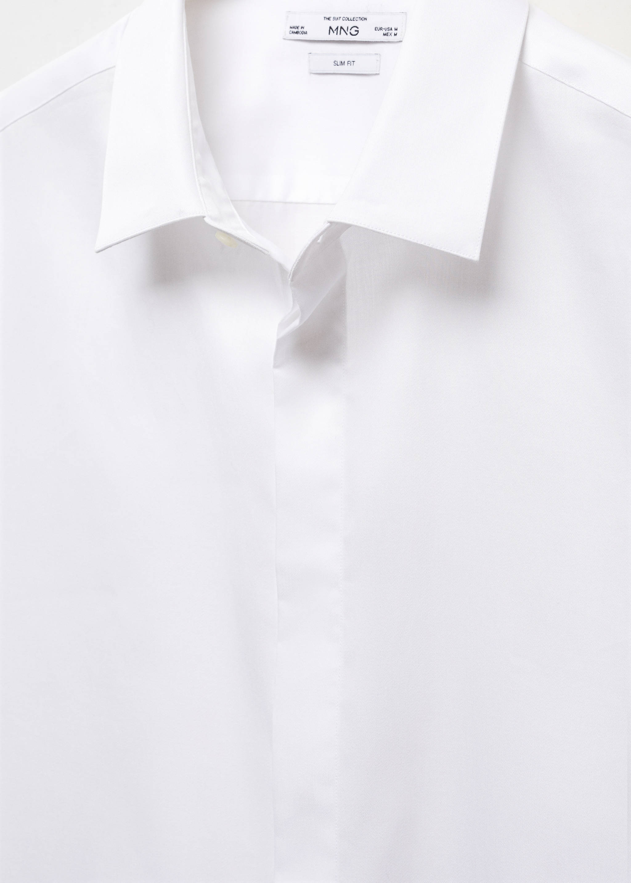 Chemise costume slim fit 100 % coton - Détail de l'article 8