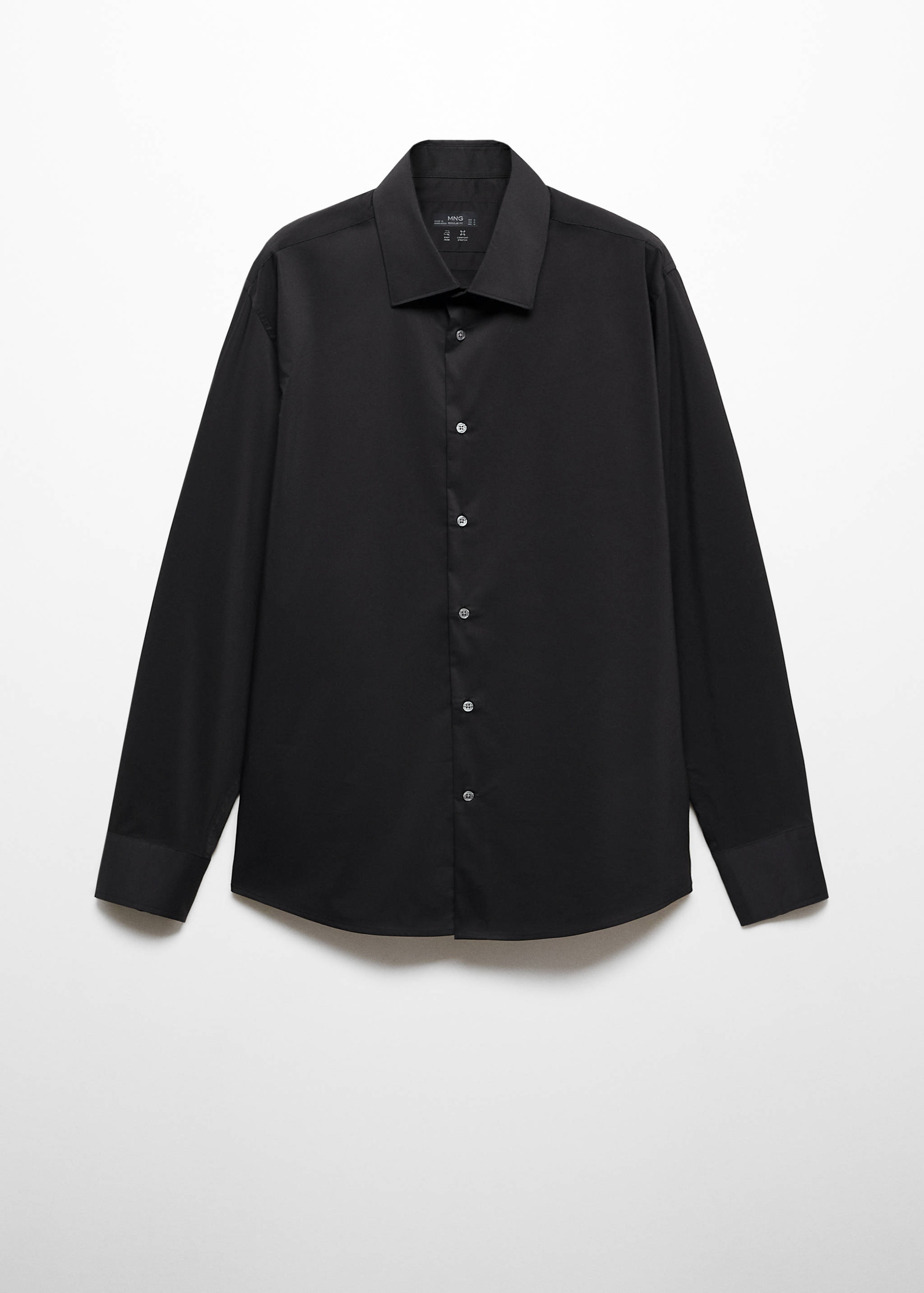 Chemise regular-fit coton stretch - Article sans modèle