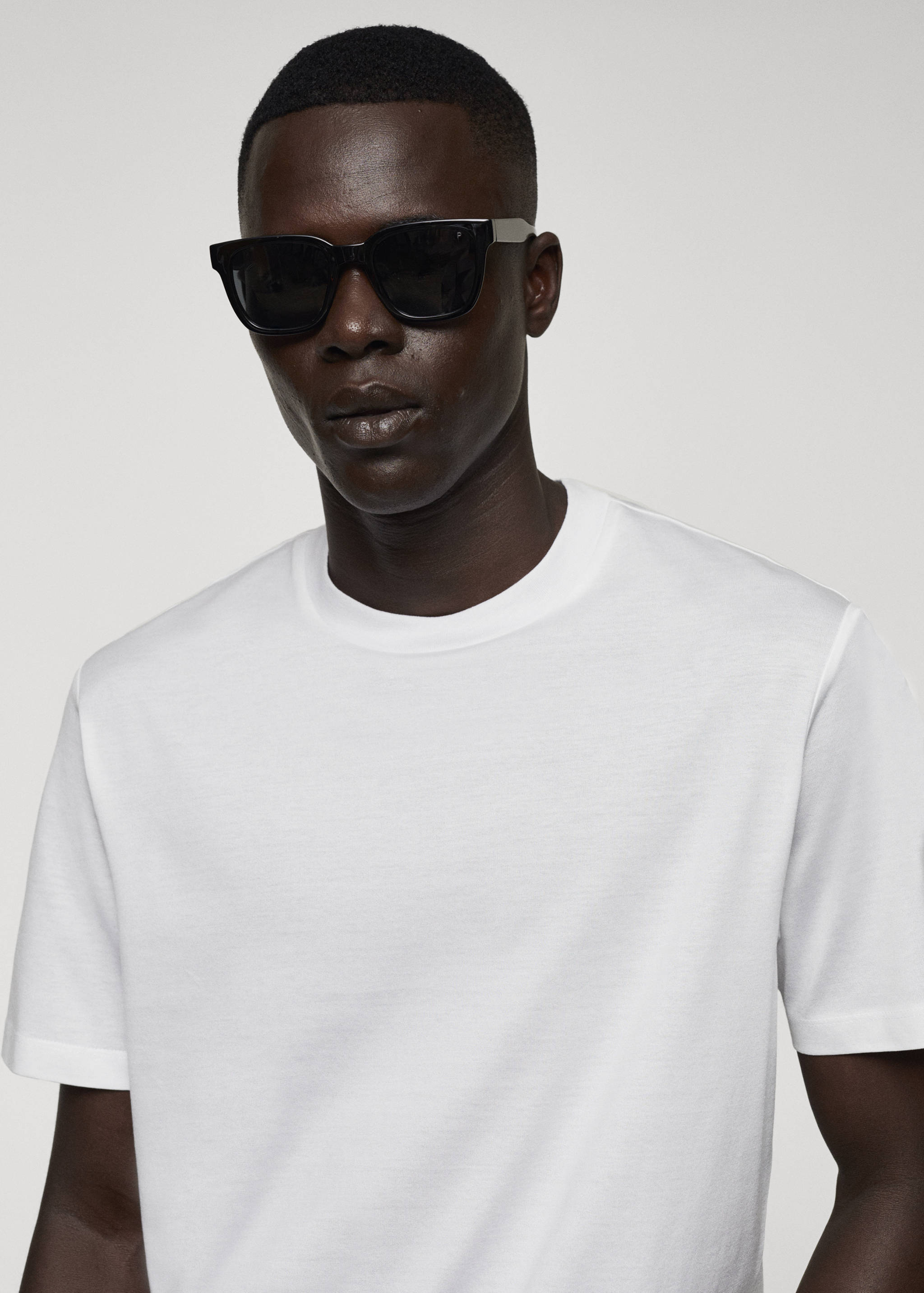 Mercerizované tričko slim fit - Detail zboží 1