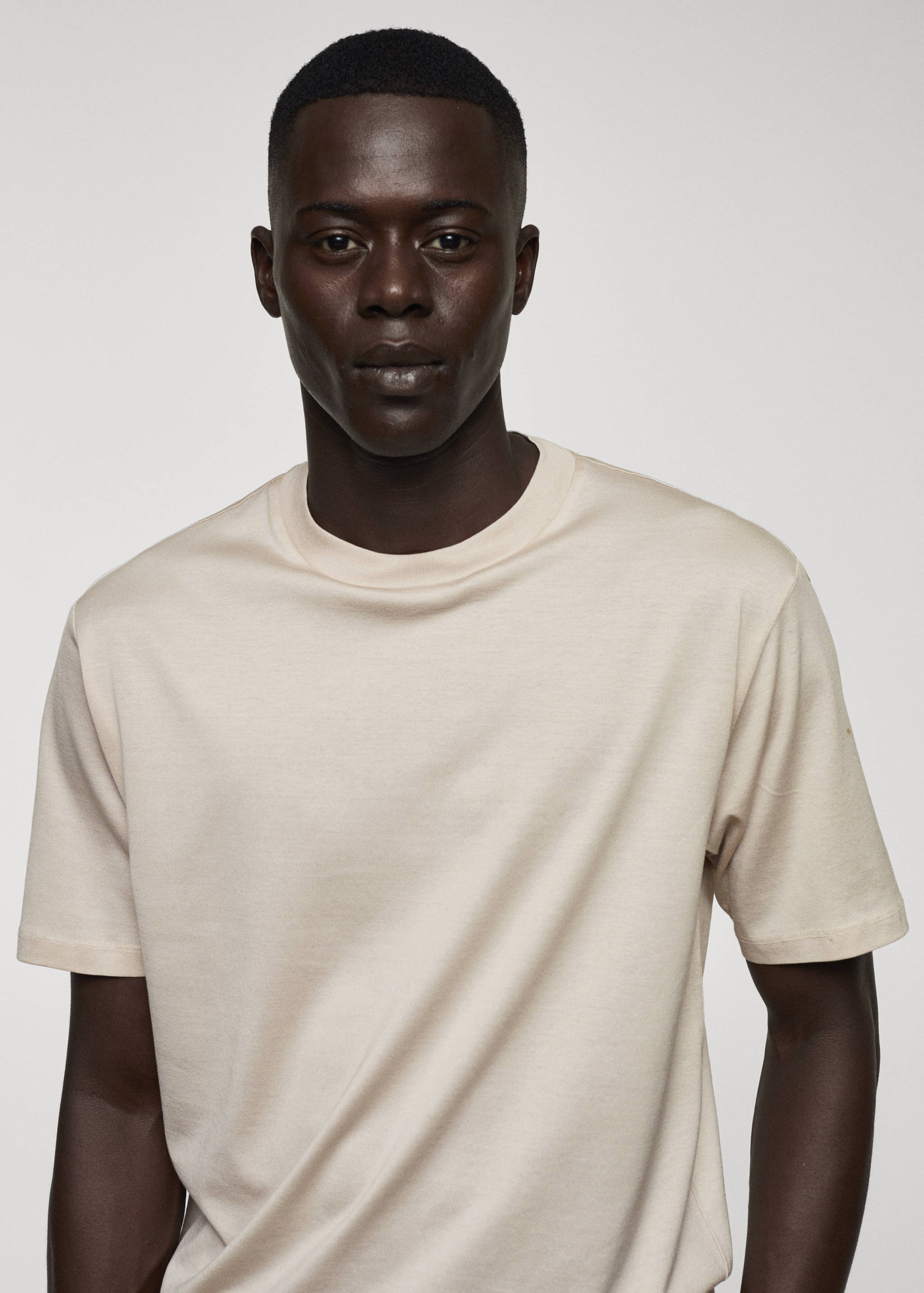 Mercerizované tričko slim fit - Detail zboží 1