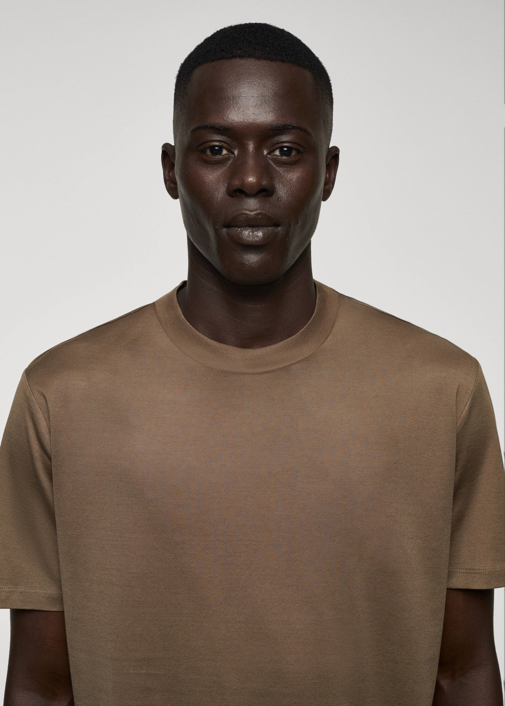 Mercerizované tričko slim fit - Detail zboží 1