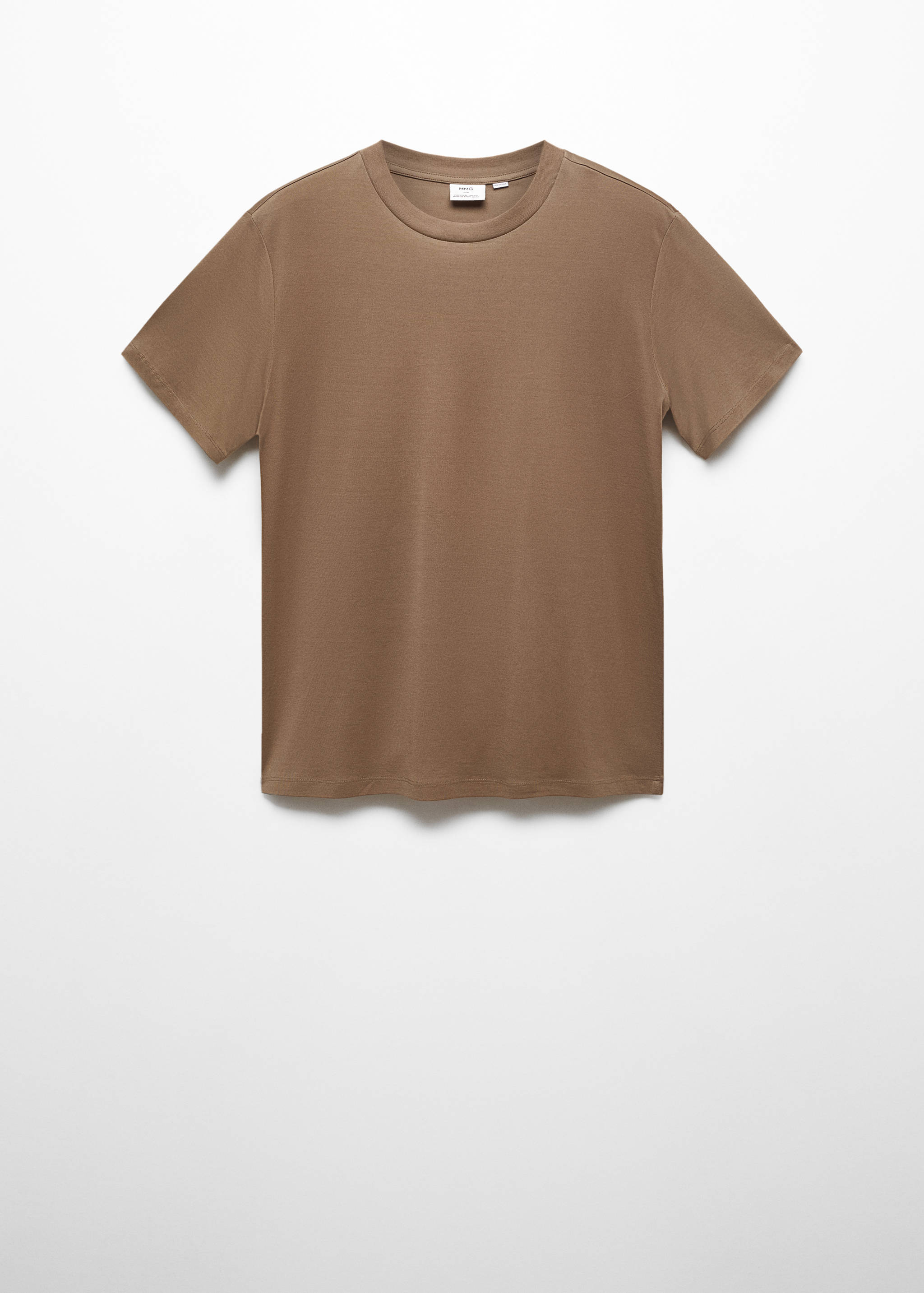 Mercerizované tričko slim fit - Zboží bez modelu