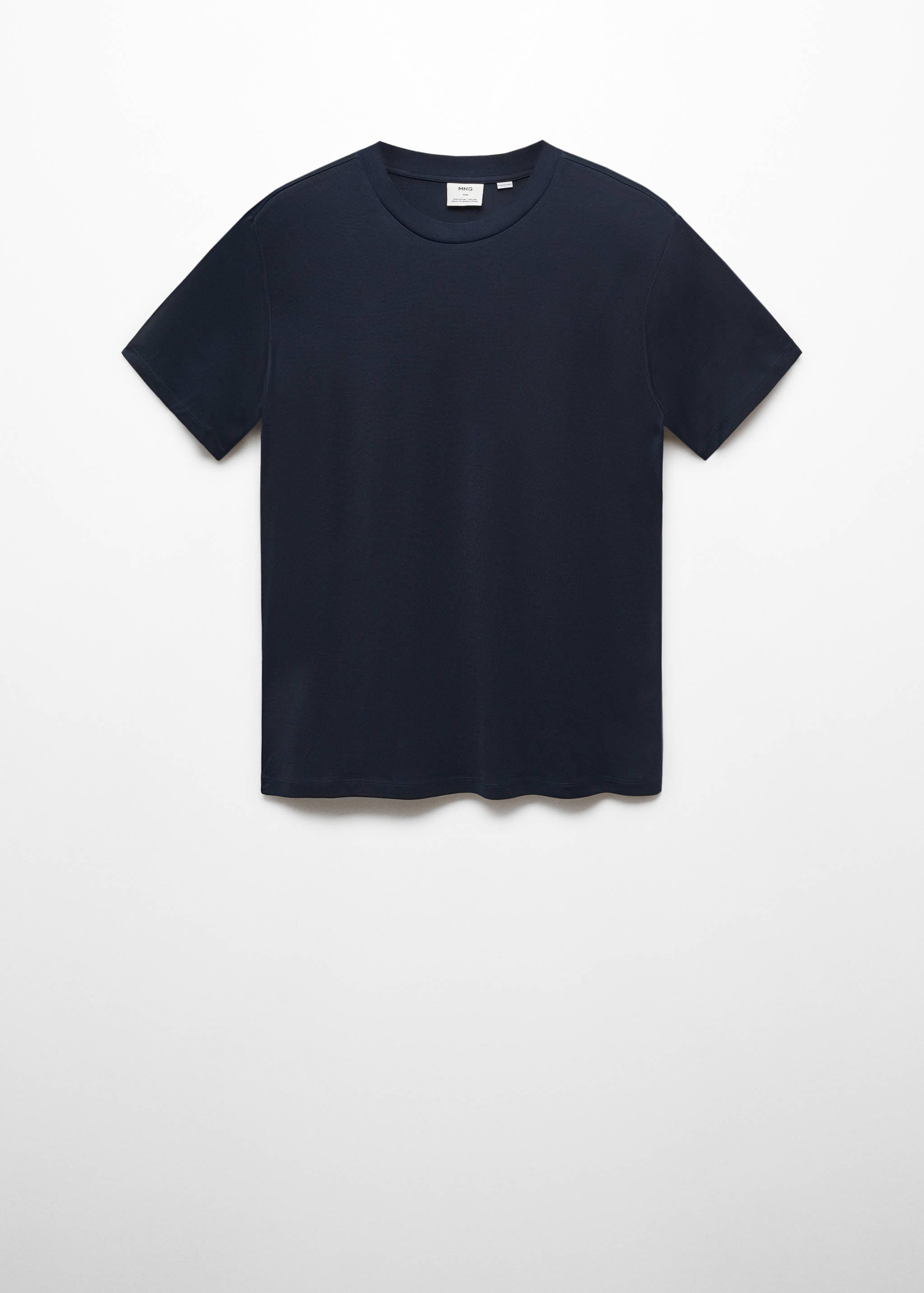 Mercerizované tričko slim fit - Zboží bez modelu