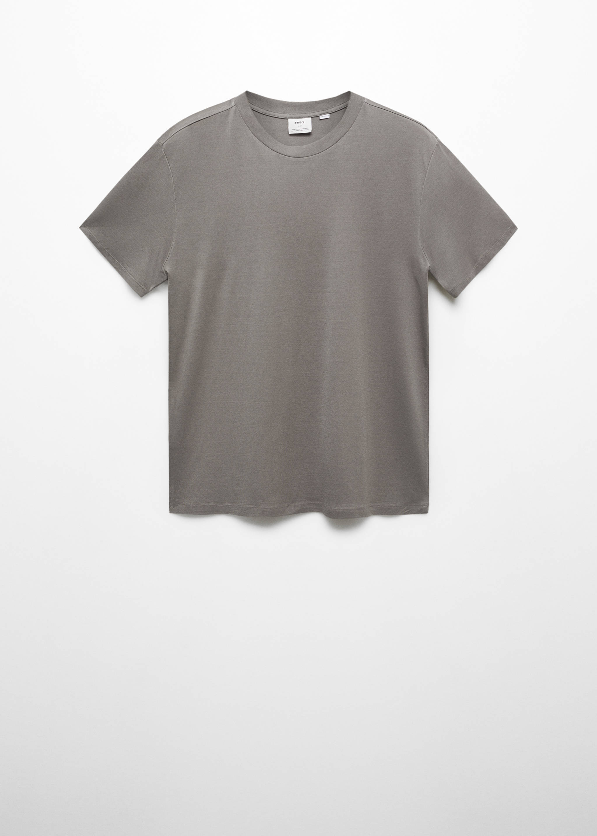 Mercerizované tričko slim fit - Zboží bez modelu