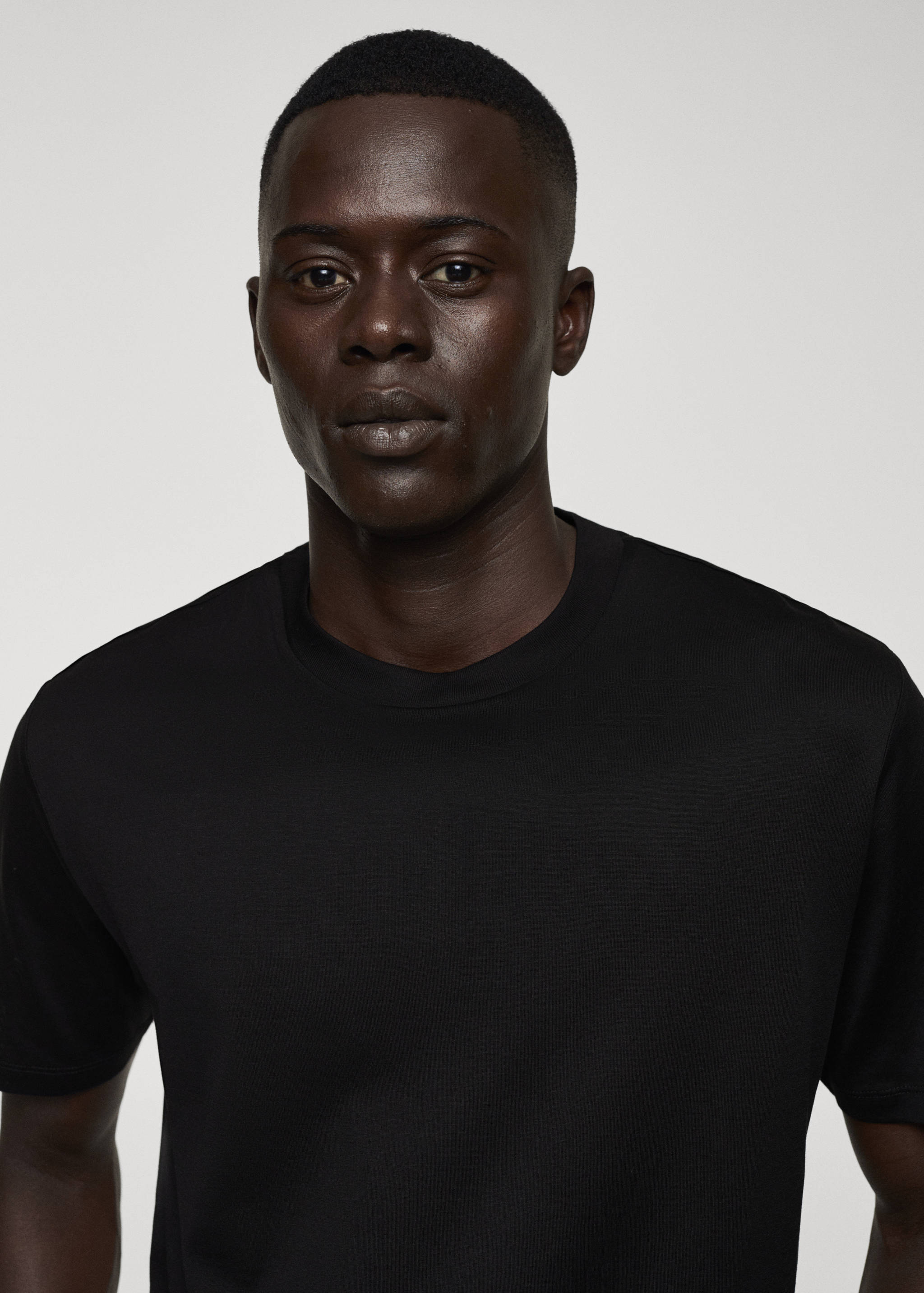 Mercerizované tričko slim fit - Detail zboží 1