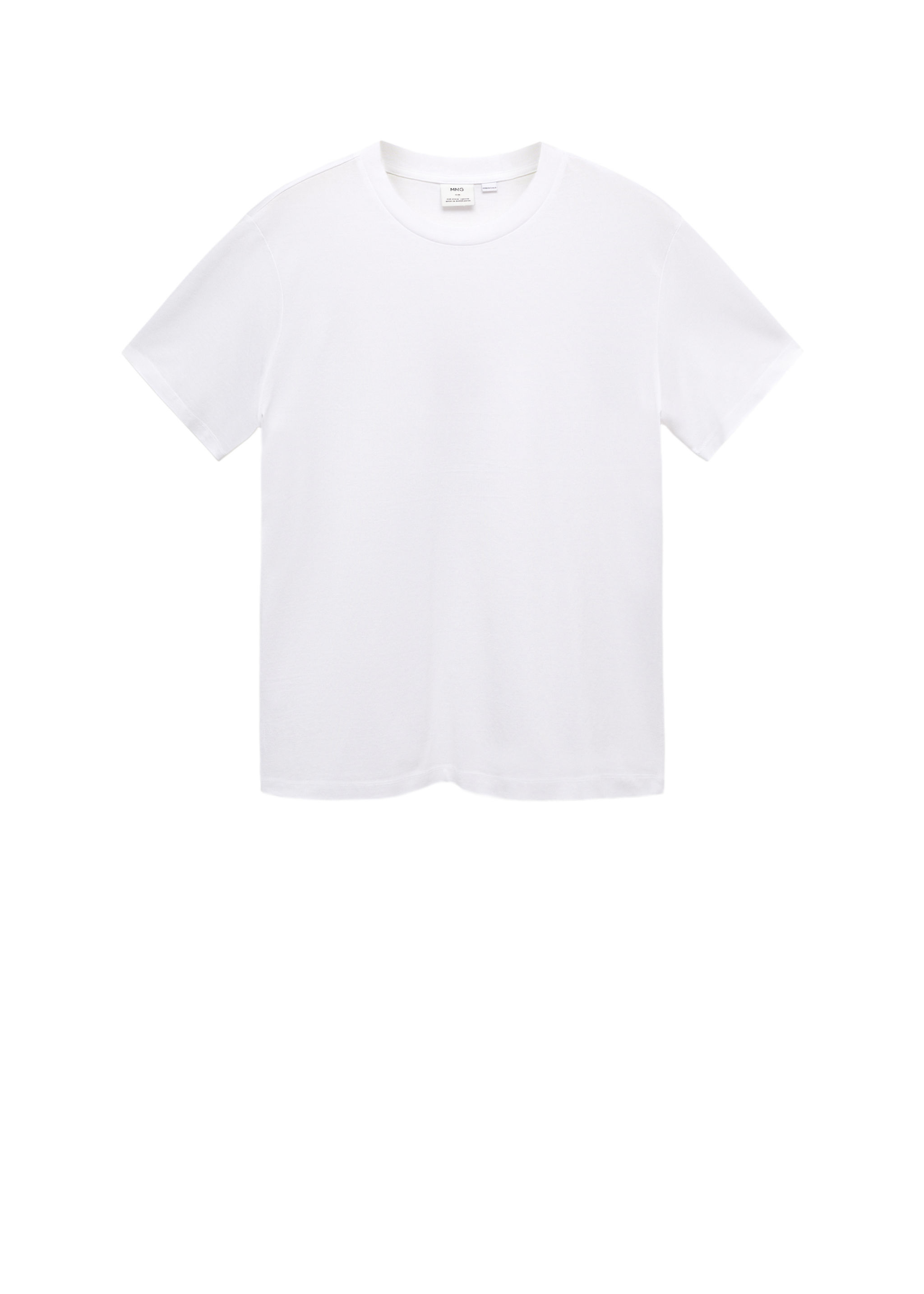 Mercerised slim-fit t-shirt - Details of the article 9