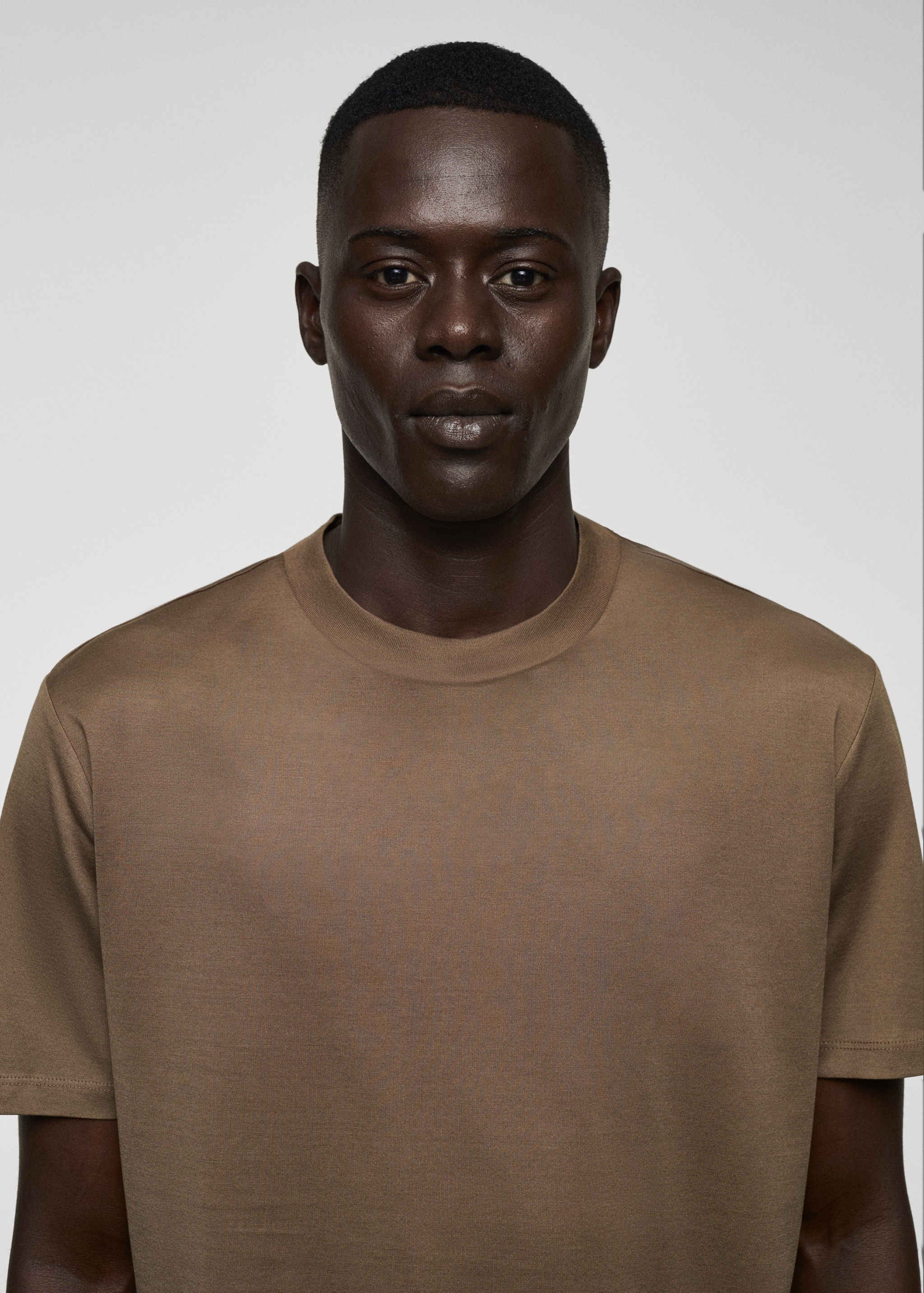 Mercerizované tričko slim fit - Detail zboží 1