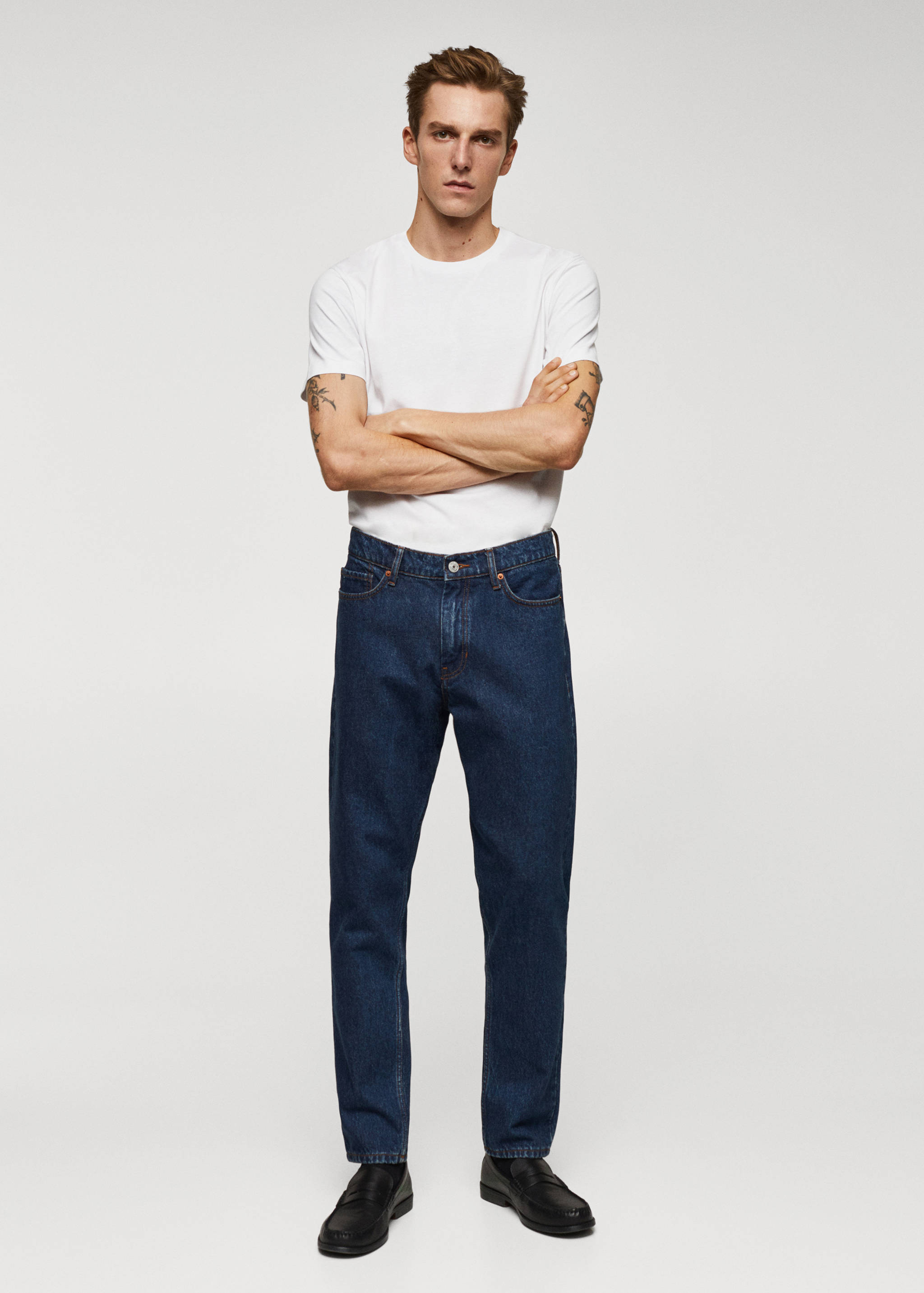 Essential cotton-blend T-shirt - General plane