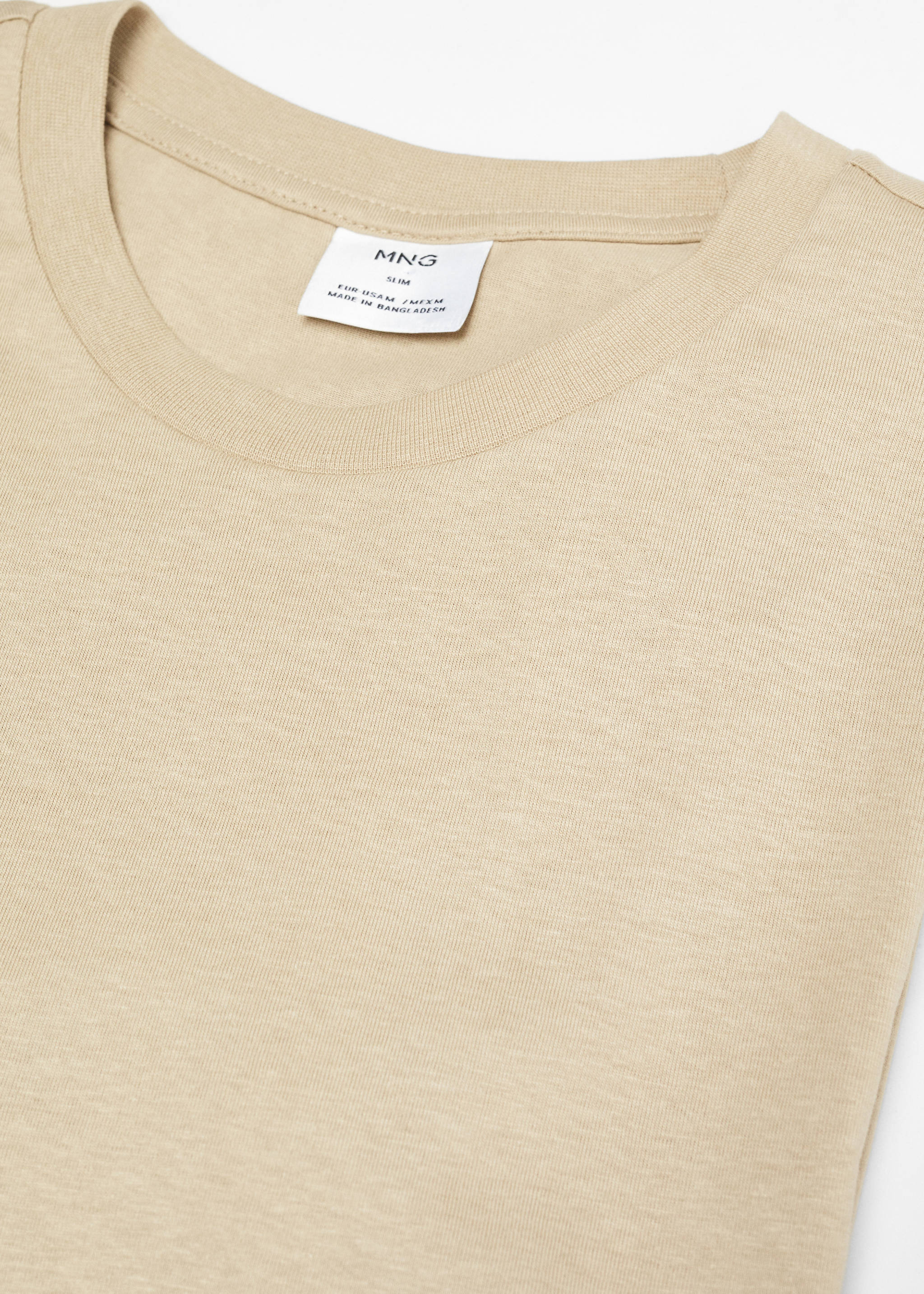 Essential cotton-blend T-shirt - Details of the article 8