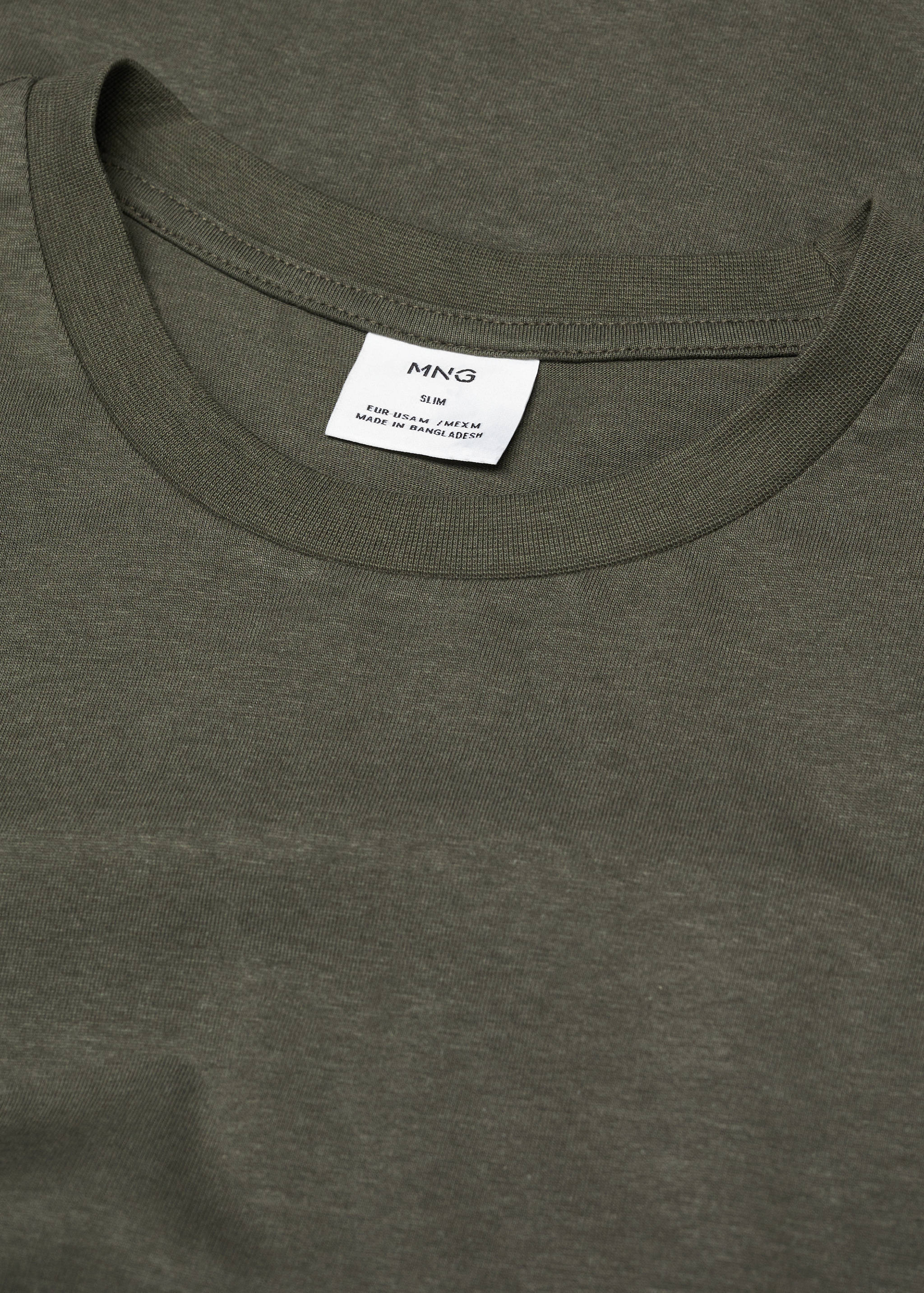 Essential cotton-blend T-shirt - Details of the article 8