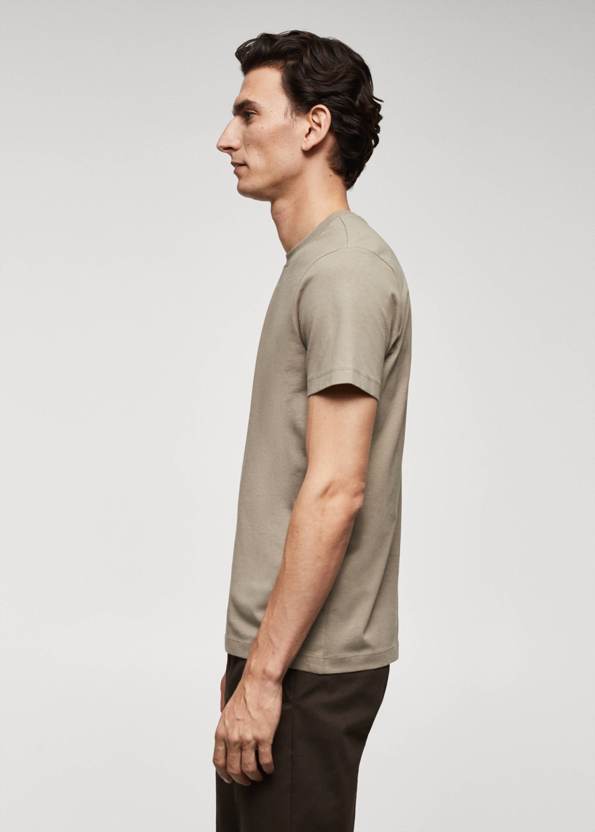 Essential cotton-blend T-shirt - Details of the article 2