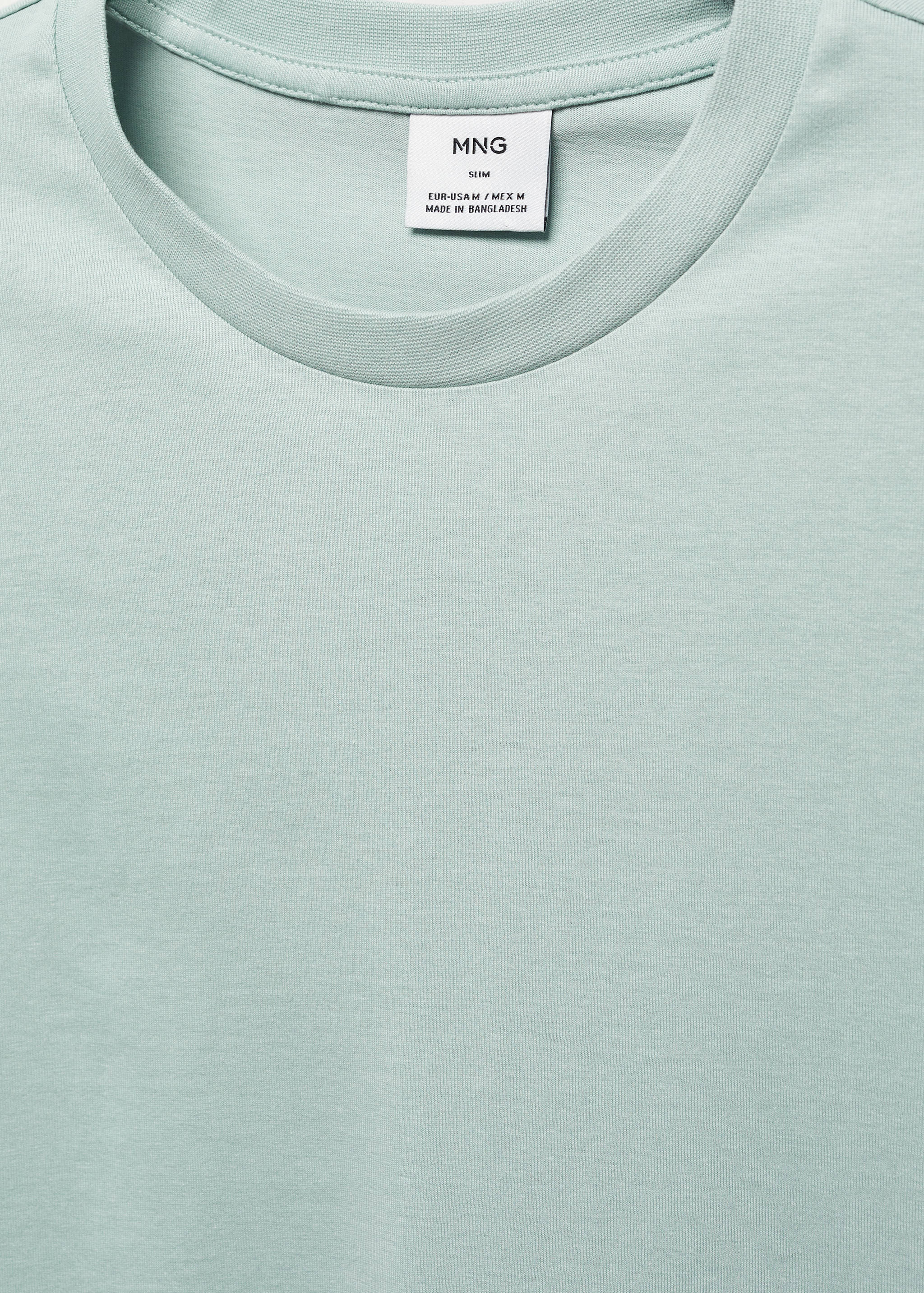 Essential cotton-blend T-shirt - Details of the article 8