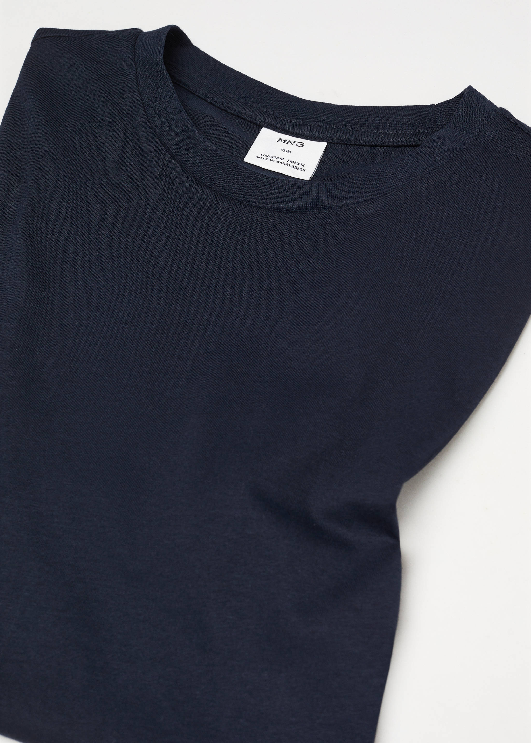 Essential cotton-blend T-shirt - Details of the article 8