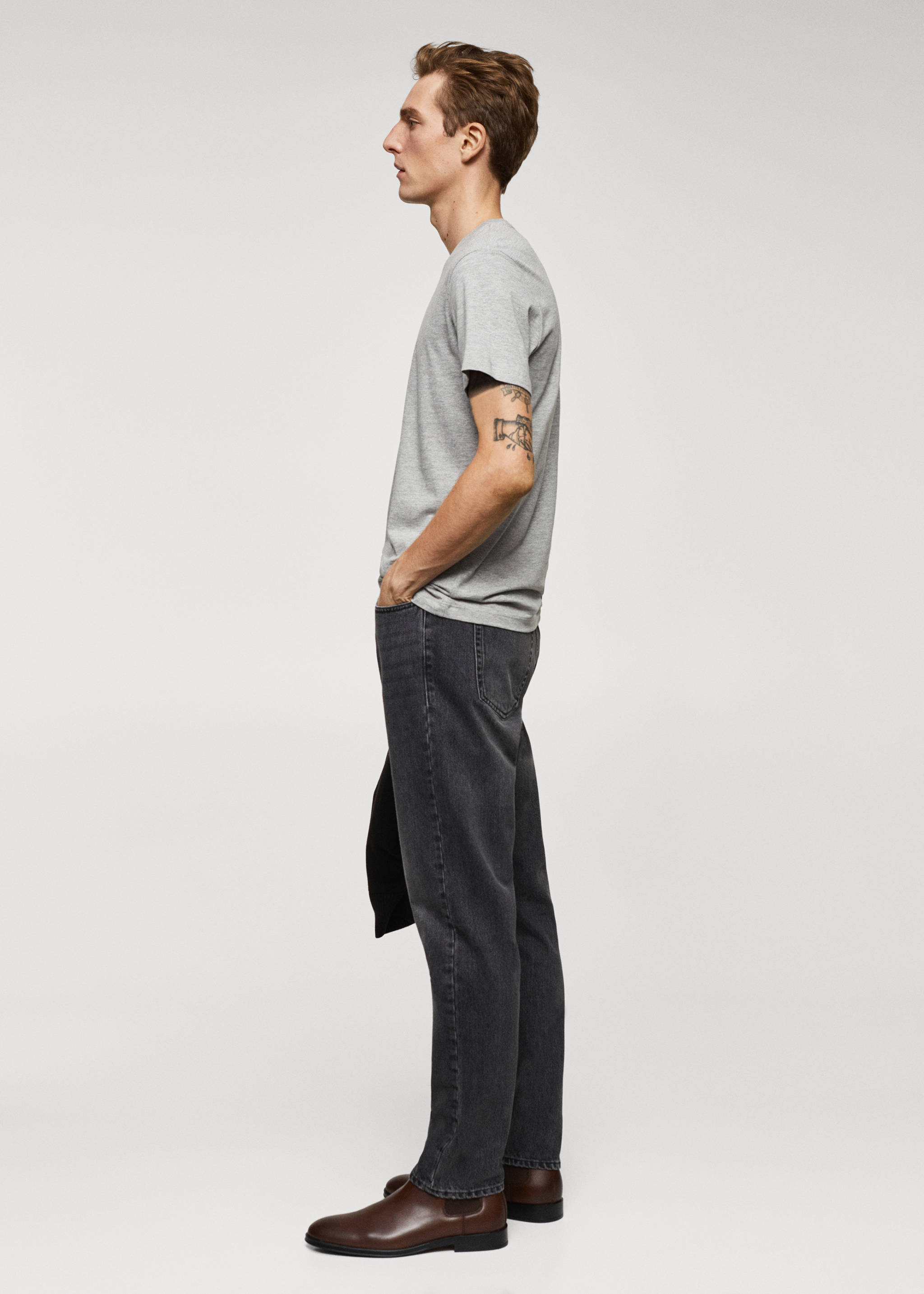 Essential cotton-blend T-shirt - Details of the article 2